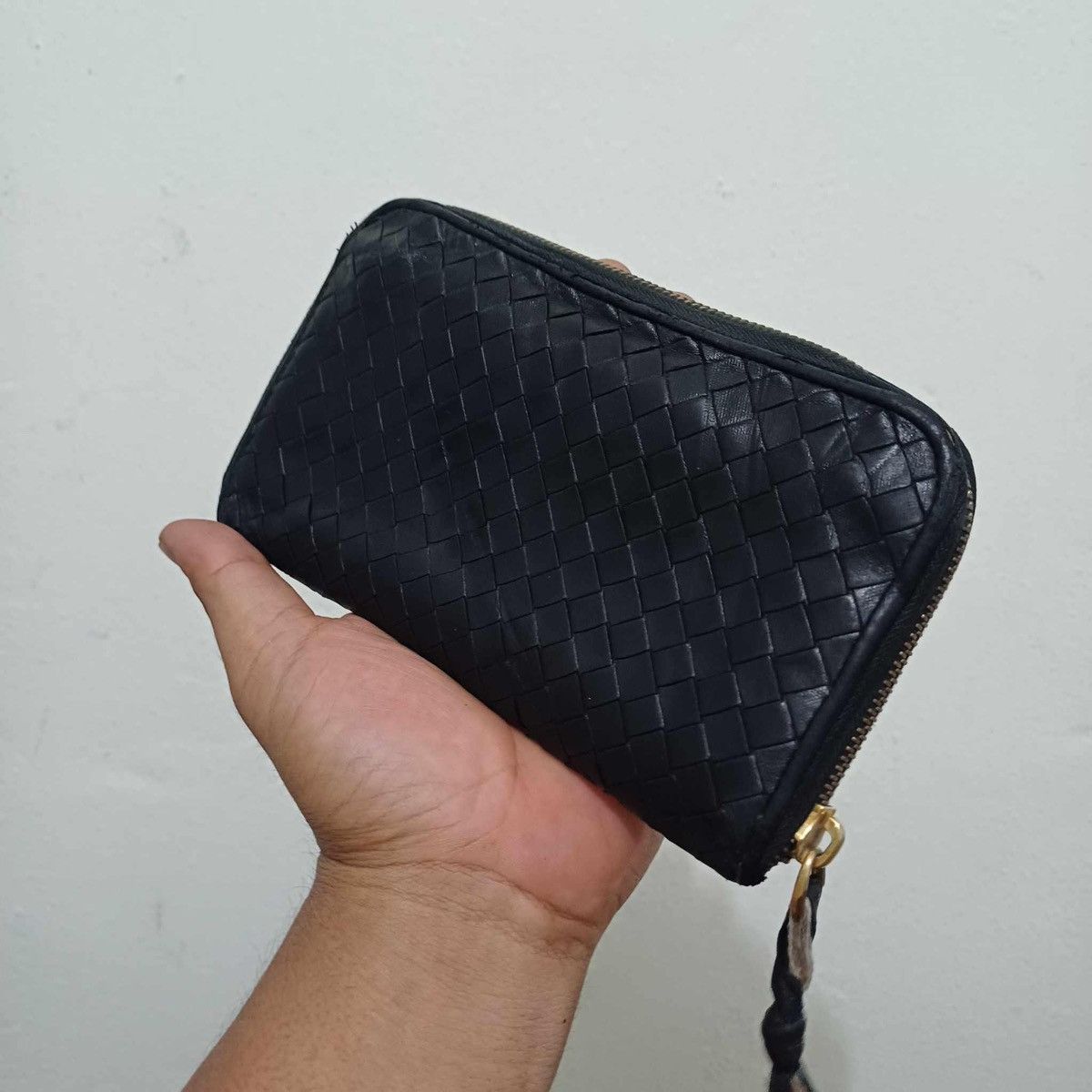 Bottega Veneta Bottega Veneta Intrecciato Black Bifold Long Wallet Size ONE SIZE - 8 Thumbnail