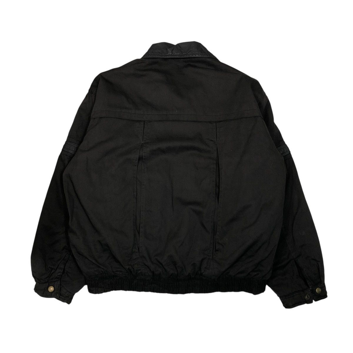 Japanese Brand 🔥ICONIC BLACK VINTAGE BOMBER JACKET PARACHUTE MONTE VISO Size US M / EU 48-50 / 2 - 2 Thumbnail