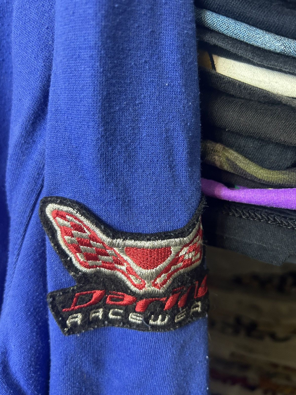 Yamaha Vintage Racing 46 Valentino Rossi Blue Hoodie Size XXL Size US XXL / EU 58 / 5 - 4 Thumbnail