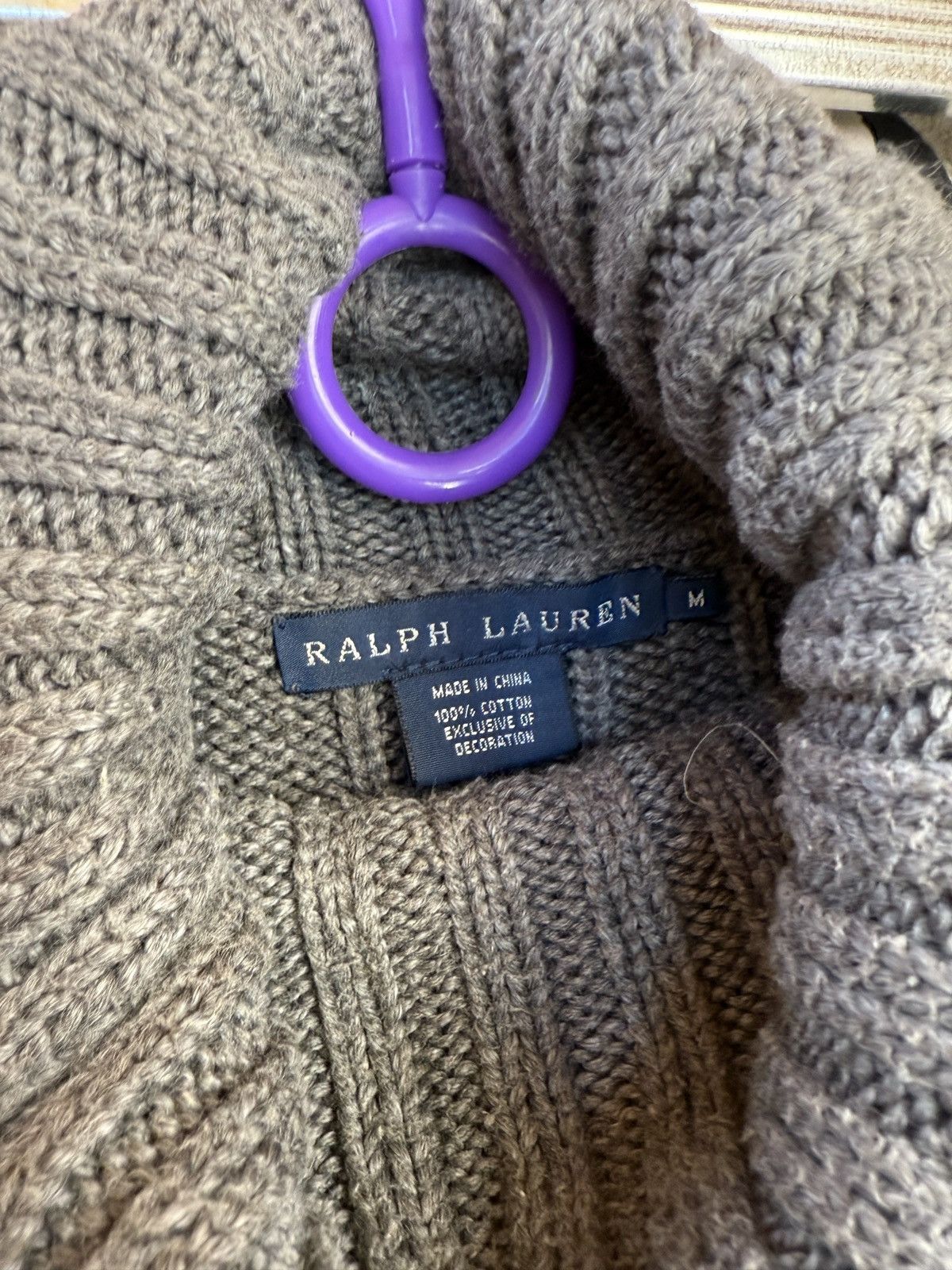 Polo Ralph Lauren Vintage Polo Ralph Lauren Knit Sweater Size M / US 6-8 / IT 42-44 - 6 Thumbnail