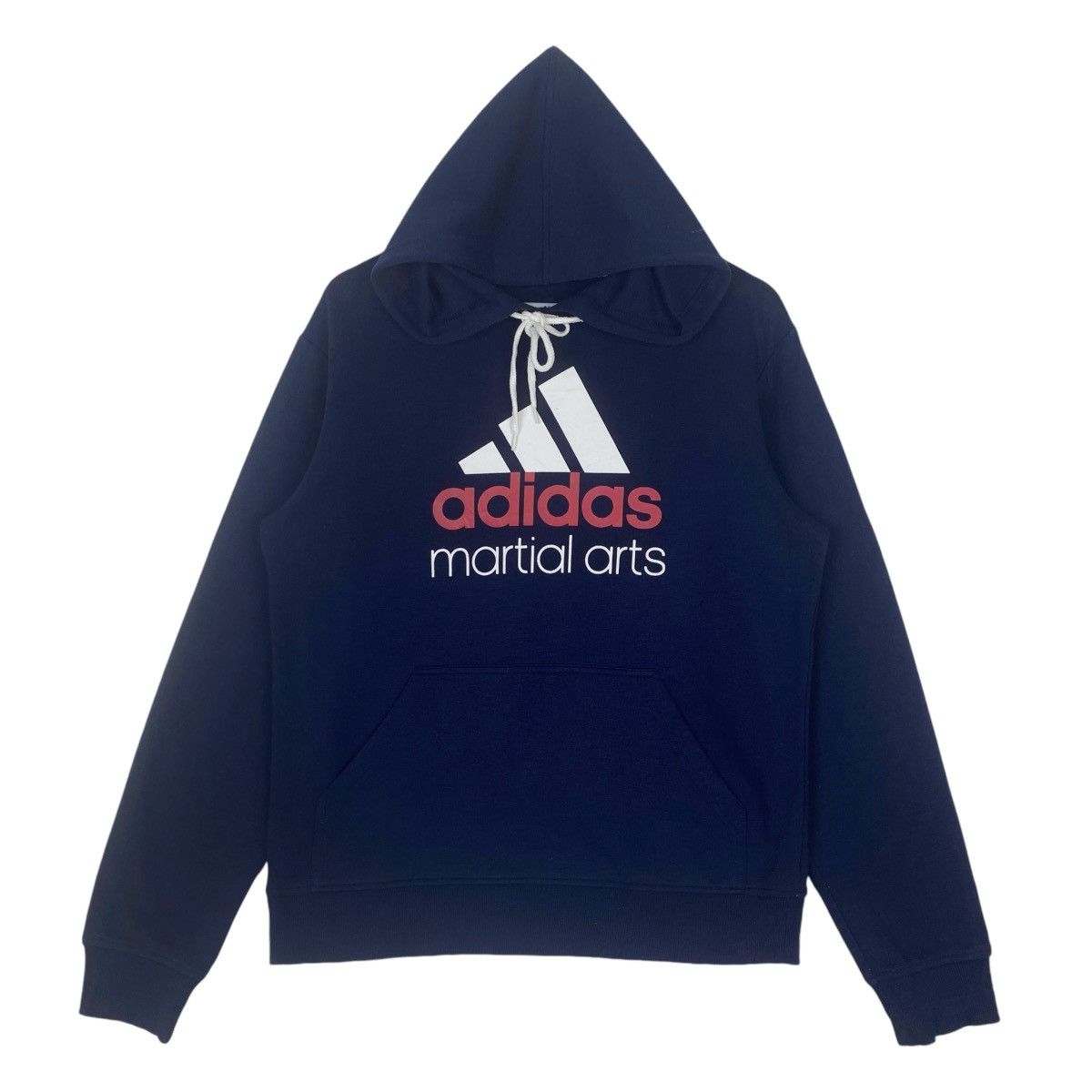 Adidas Adidas Martial Arts Hoodie Sweatshirt Big Logo Pullover Size US M / EU 48-50 / 2 - 1 Thumbnail