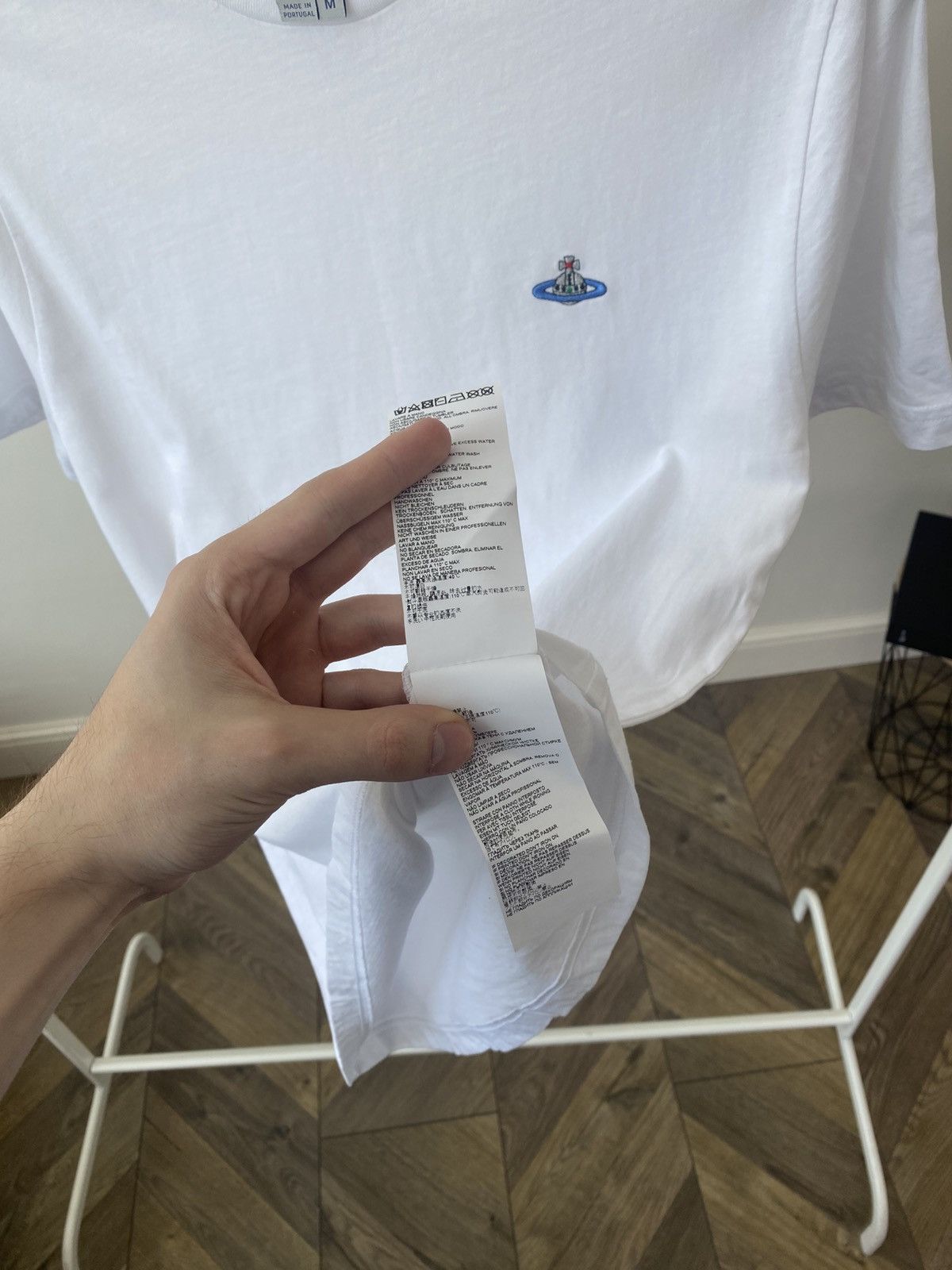 Vivienne Westwood Vintage Vivienne Westwood Denim White T-shirt Size US M / EU 48-50 / 2 - 12 Thumbnail