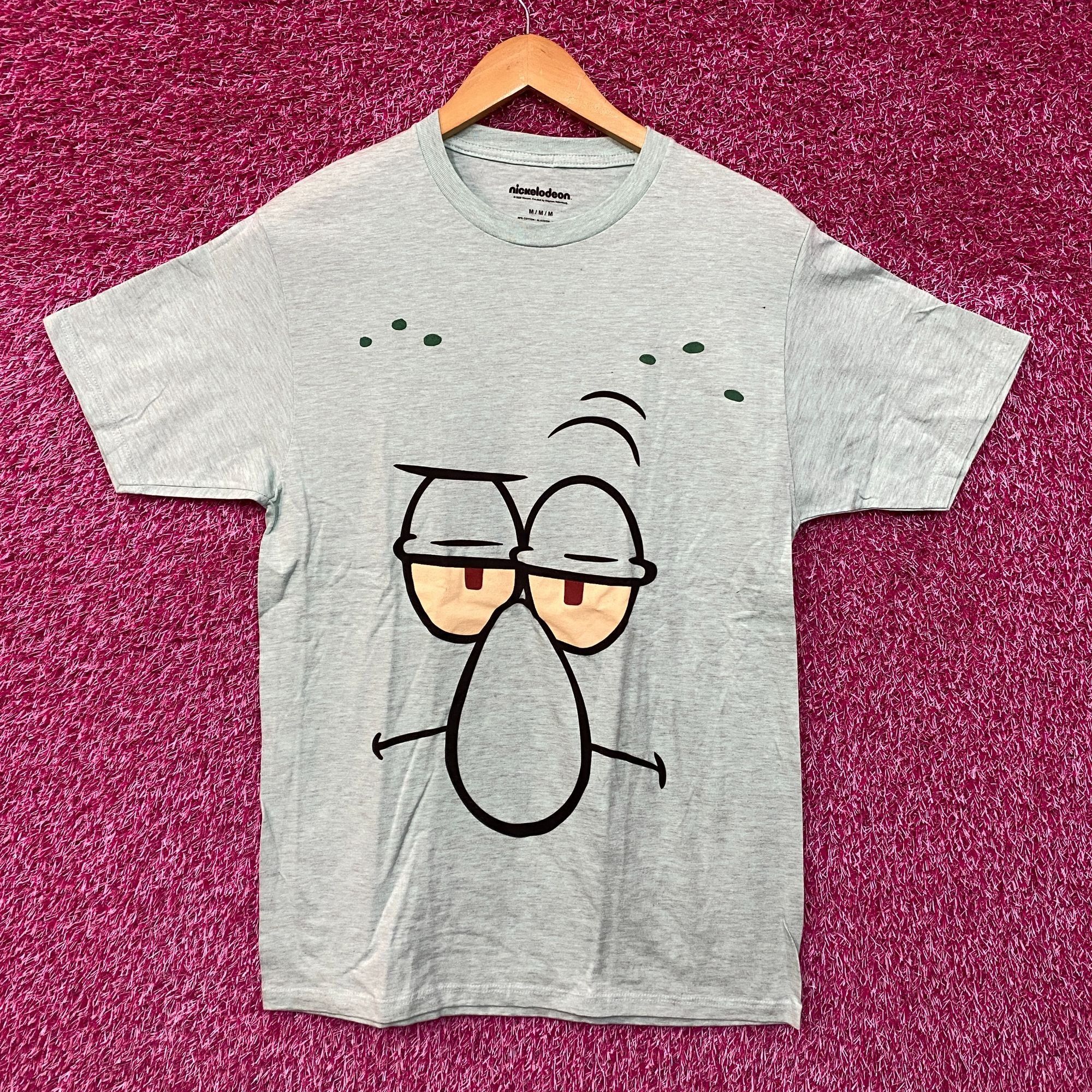Nickelodeon SpongeBob Squarpants Squidward Face Tshirt size medium Size US M / EU 48-50 / 2 - 1 Thumbnail
