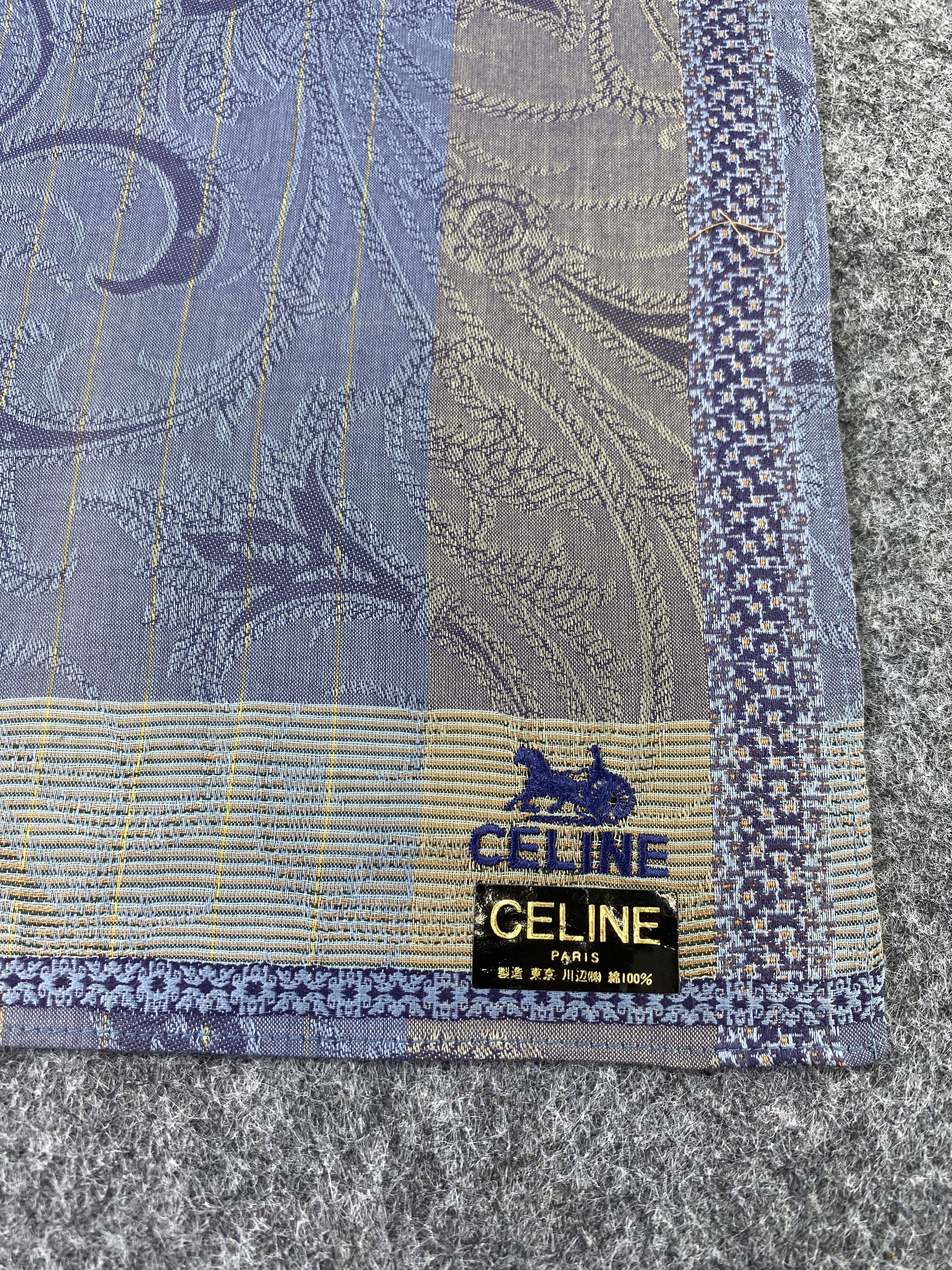 Celine Celine Paislee Handkerchief / Bandana / Neckerchief-B419 Size ONE SIZE - 5 Thumbnail