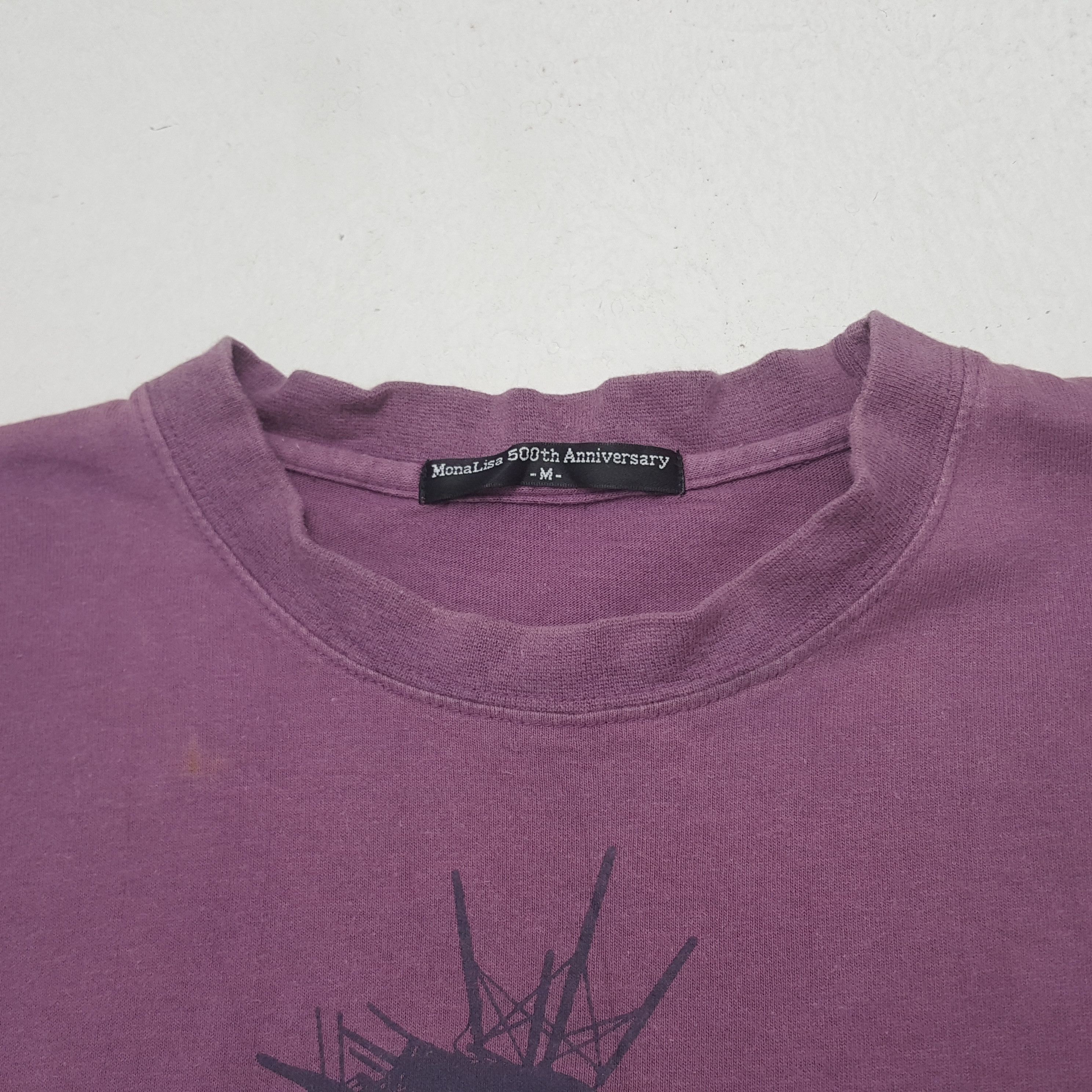 Other Vintage Mona Lisa 500th Anniversary Tshirt Size S / US 4 / IT 40 - 4 Thumbnail