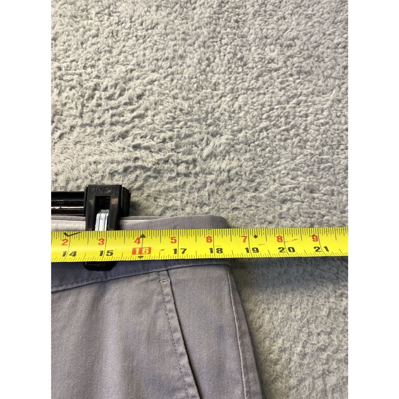 J.Crew J. Crew Men's Slim Fit Chino Pants 36x32 Gray Cotton Mid-Rise Khakis 5-Pocket Size US 36 / EU 52 - 4 Thumbnail