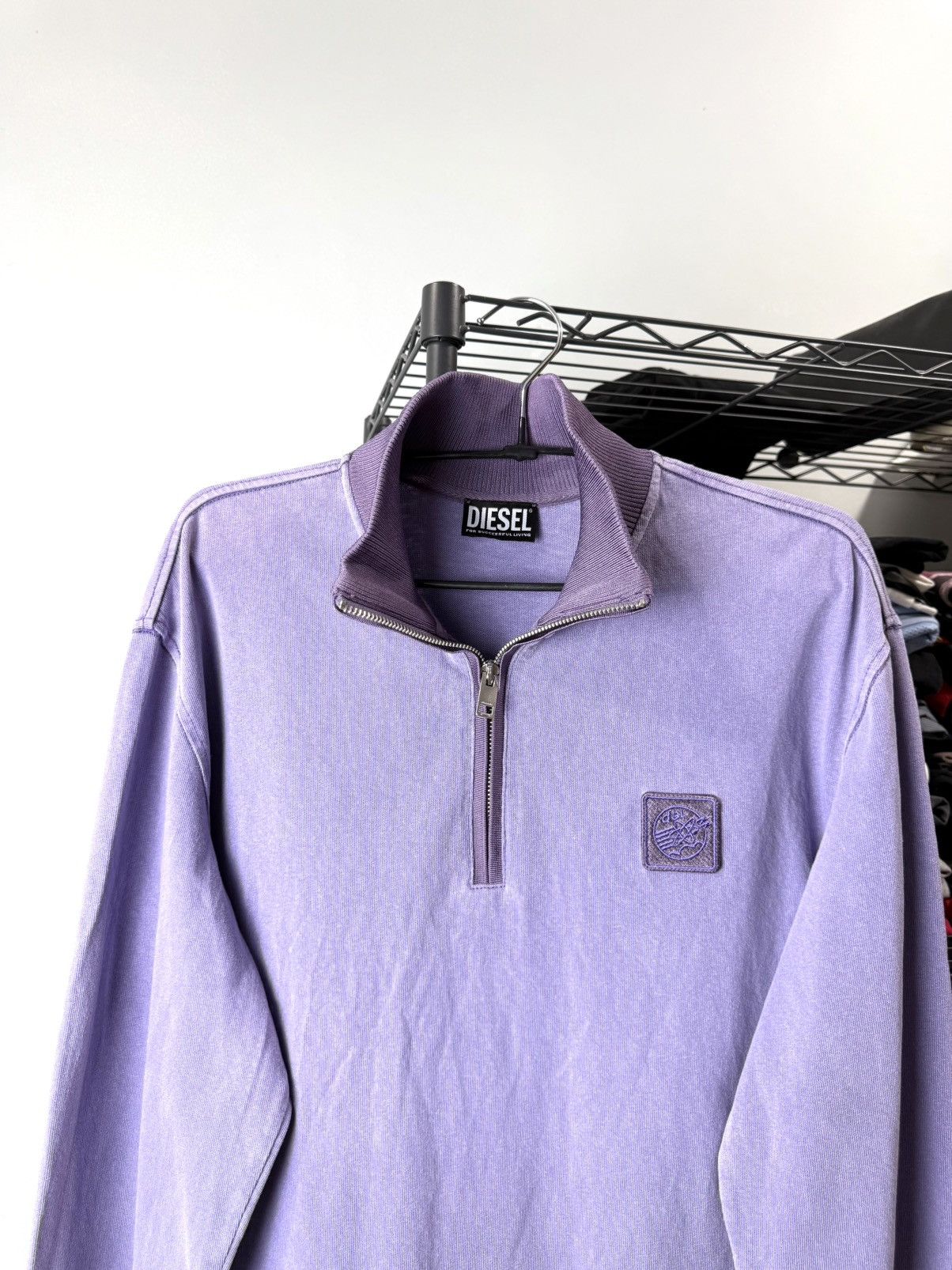 Diesel Diesel Fabric Stonewash Sweatshirt Y2K Retro Hype Size US L / EU 52-54 / 3 - 2 Thumbnail