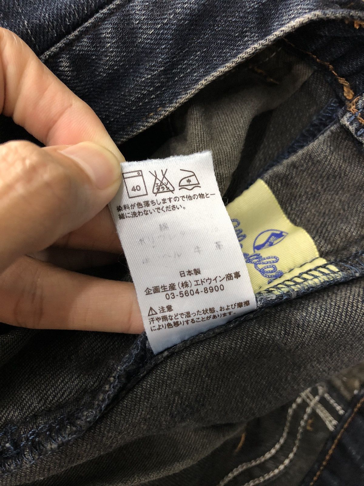 Wrangler Vintage Wrangler Blue Bell Faded Dark Blue Jeans Size US 30 / EU 46 - 19 Thumbnail