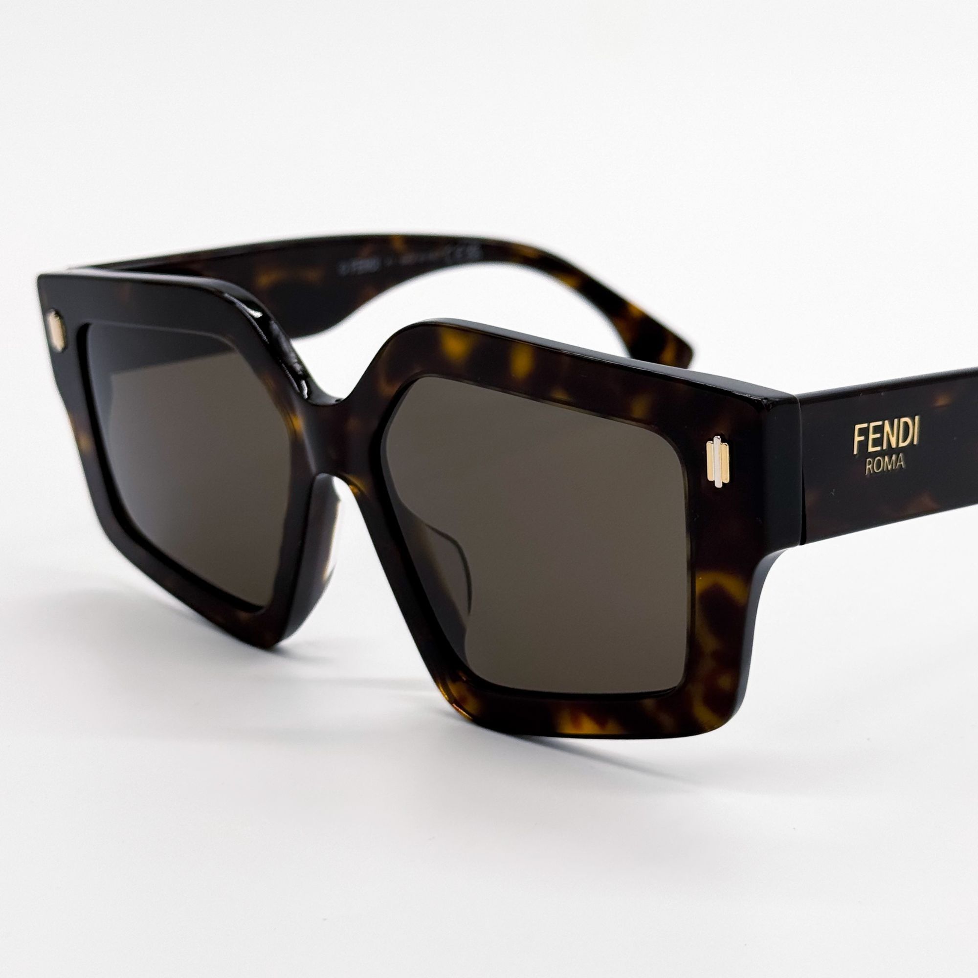 Fendi NEW FE40162F 52E GEOMETRIC WOMEN SUNGLASSES FENDI Size ONE SIZE - 5 Thumbnail