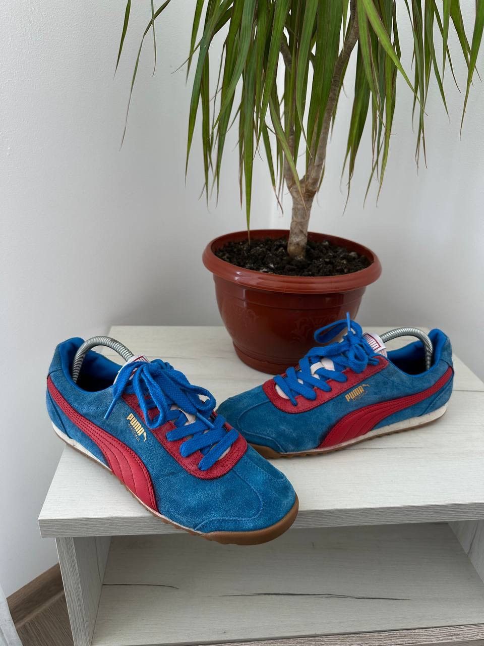 Puma × Vintage Vintage Japanese Puma Arizona Faded Blue Sneakers Size US 7.5 / EU 40-41 - 7 Thumbnail