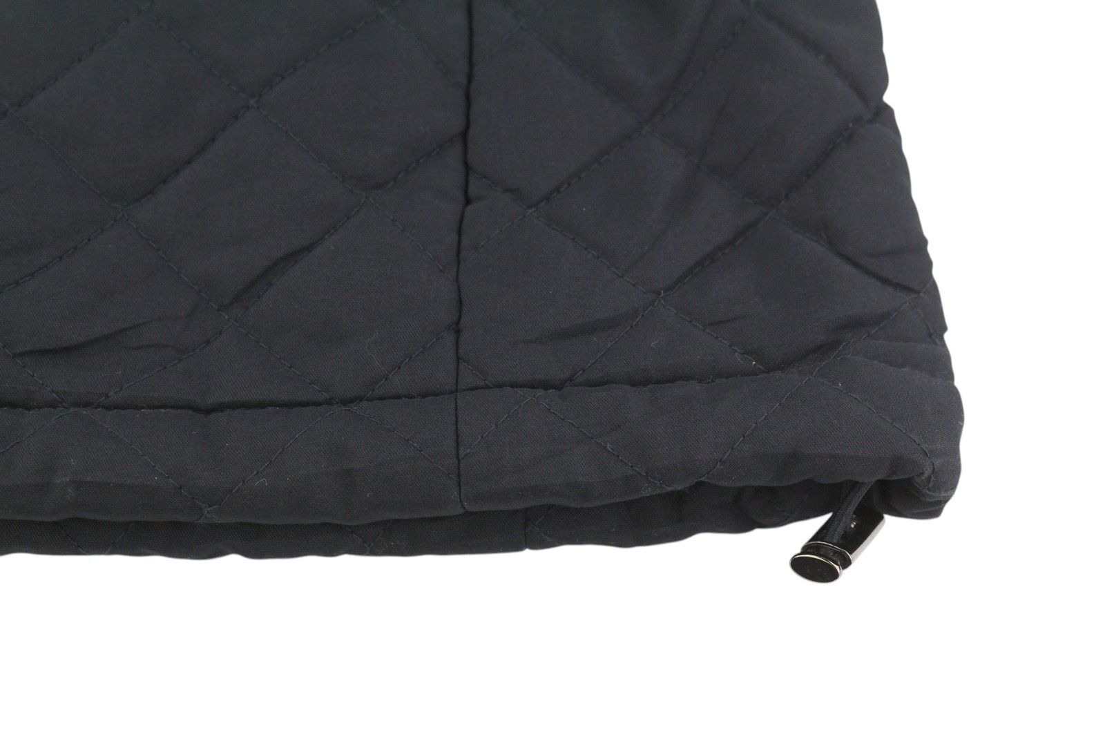 Ralph Lauren L Black Quilted Insulated Faux Fur Collar Waistcoat 86442 Size L / US 10 / IT 46 - 6 Thumbnail