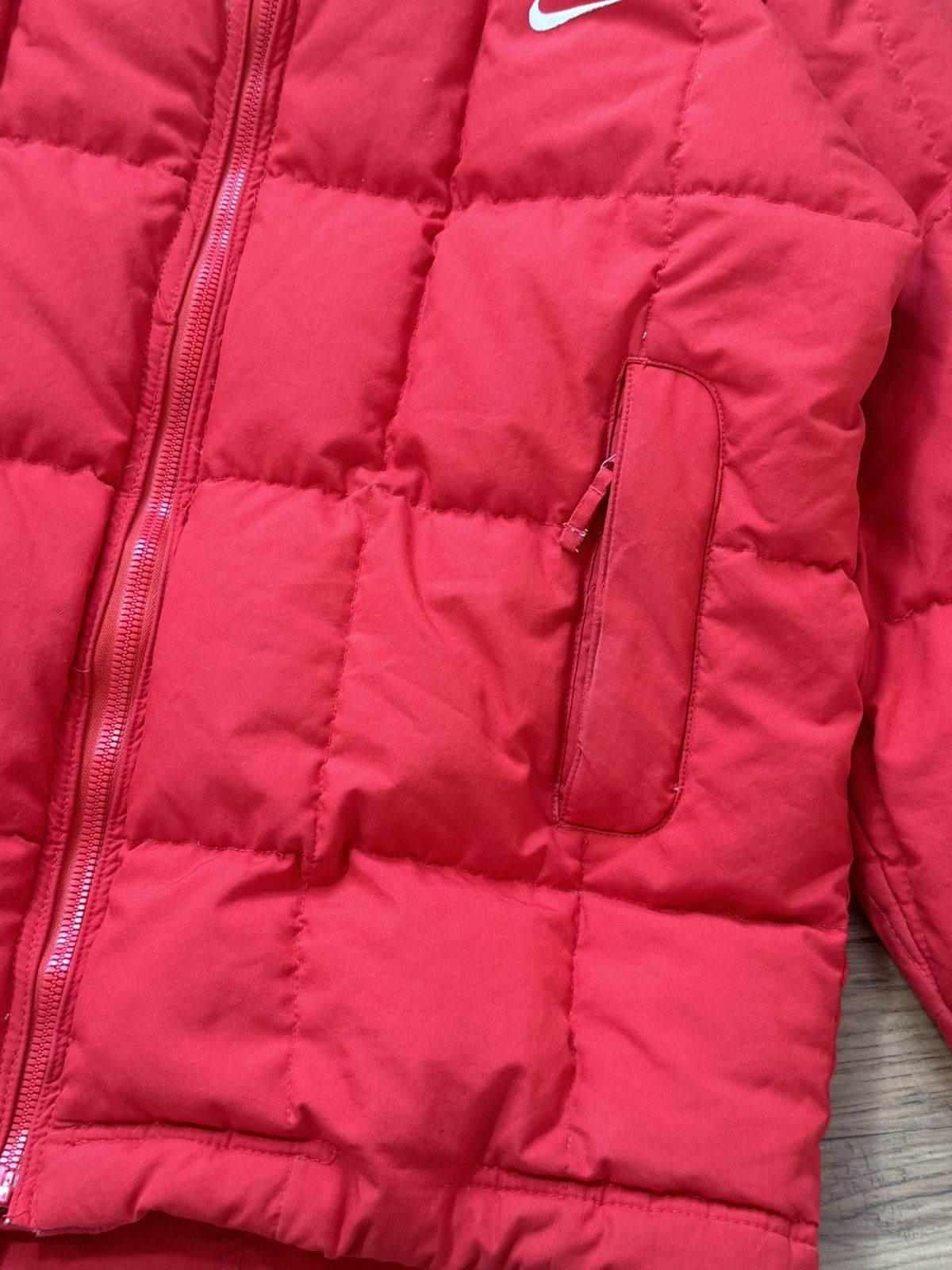 Nike VINTAGE NIKE 2000s WAFFLE STYLE DOWN PUFFER JACKET Size US M / EU 48-50 / 2 - 8 Thumbnail