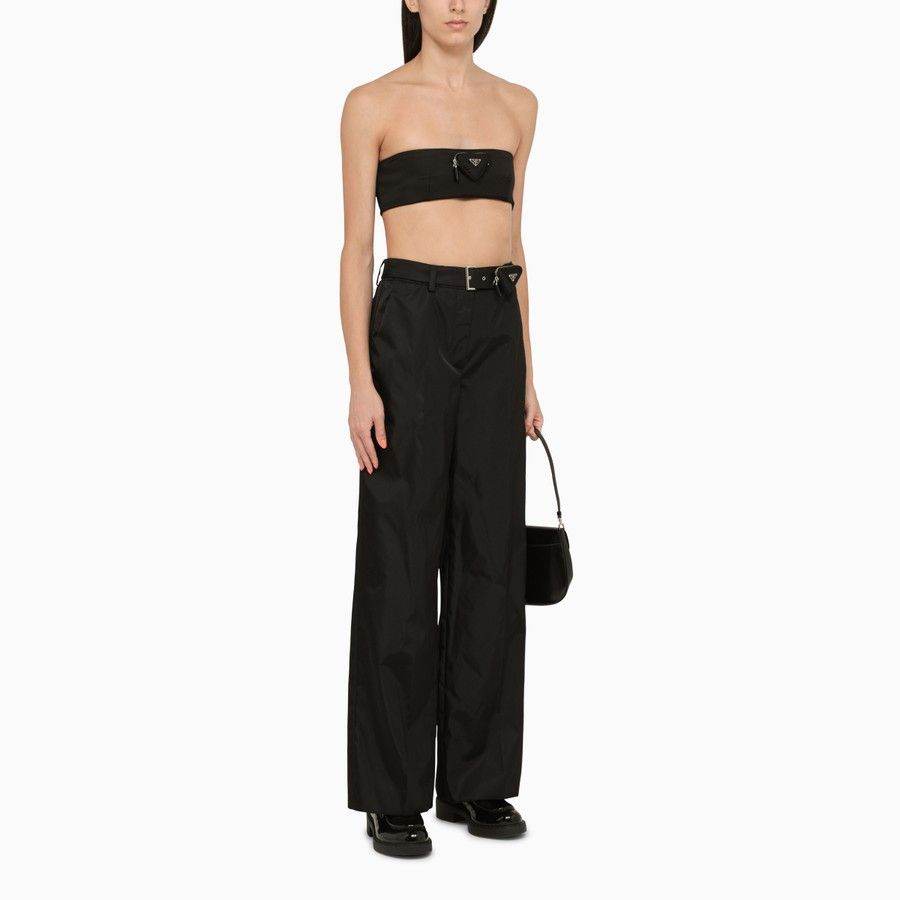 Prada o1d2blof0924 Pants in Black Size 27" / US 4 / IT 40 - 2 Thumbnail