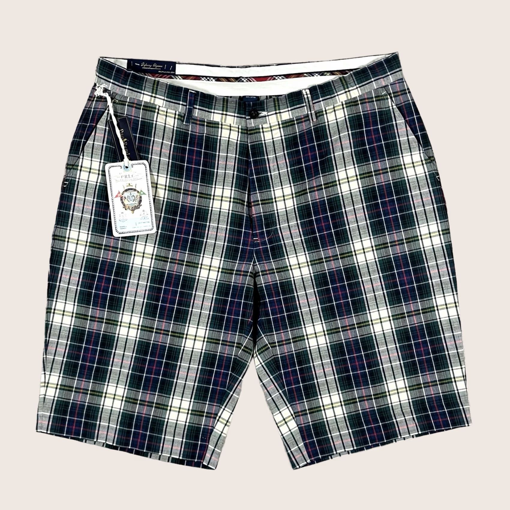 Polo Ralph Lauren Polo Ralph Lauren Shorts Mens 38 Plaid Chino Cotton Preppy Golf Casual New Size US M / EU 48-50 / 2 - 1 Thumbnail