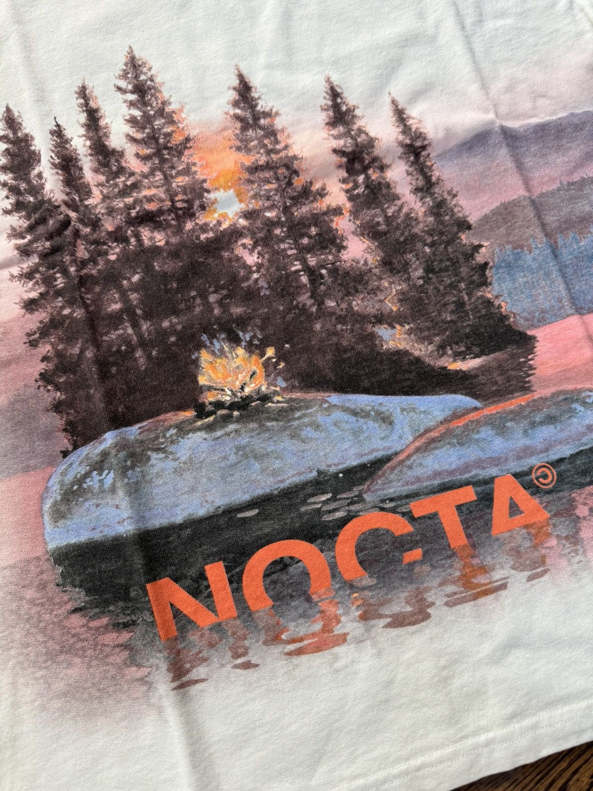 Drake × Nike NOCTA Opal Reels Fishing Tee | Grailed