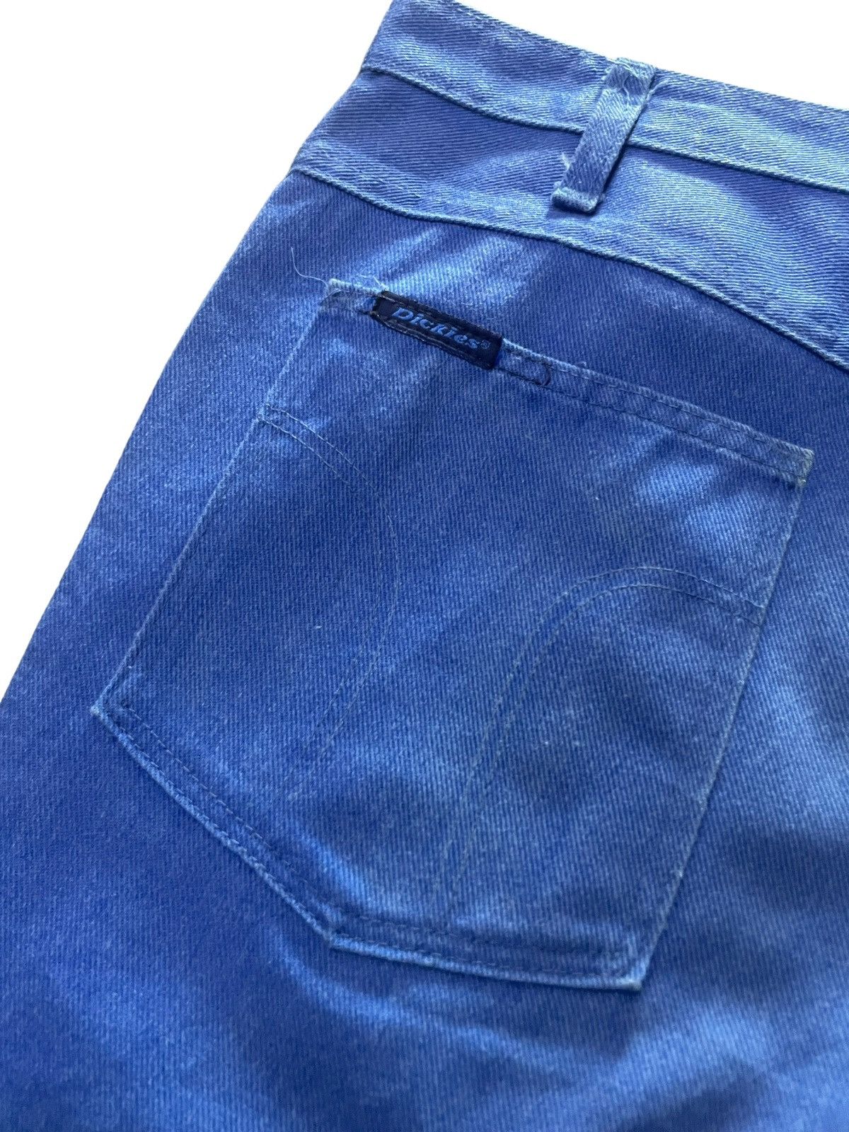 Dickies × Vintage Vintage 70s Dickies sta-prest flared men denim pants talon Size US 34 / EU 50 - 12 Thumbnail