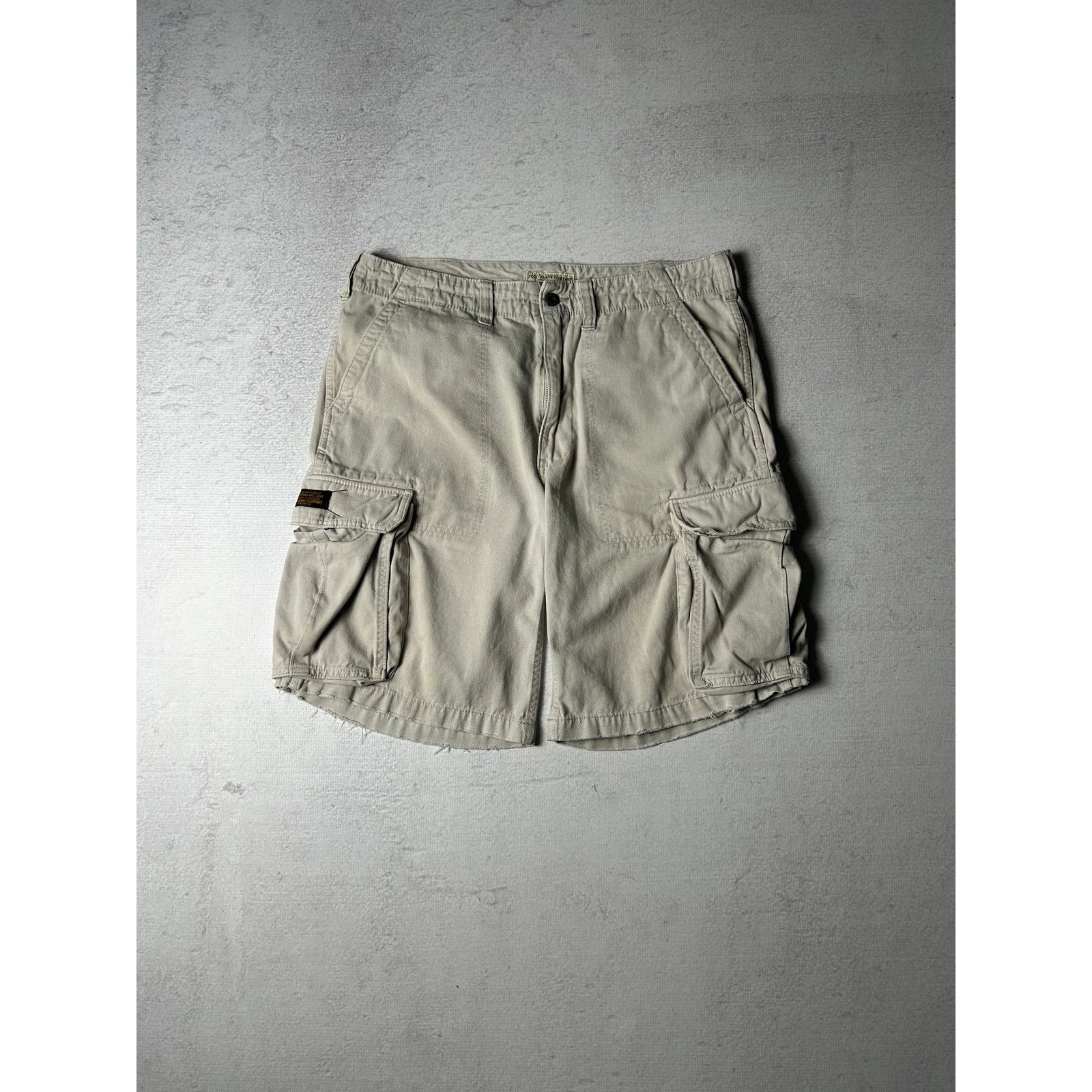 Polo Ralph Lauren Vintage 90s Polo Ralph Lauren Cargo Shorts - Men's 36Wx11L Size US 36 / EU 52 - 1 Thumbnail