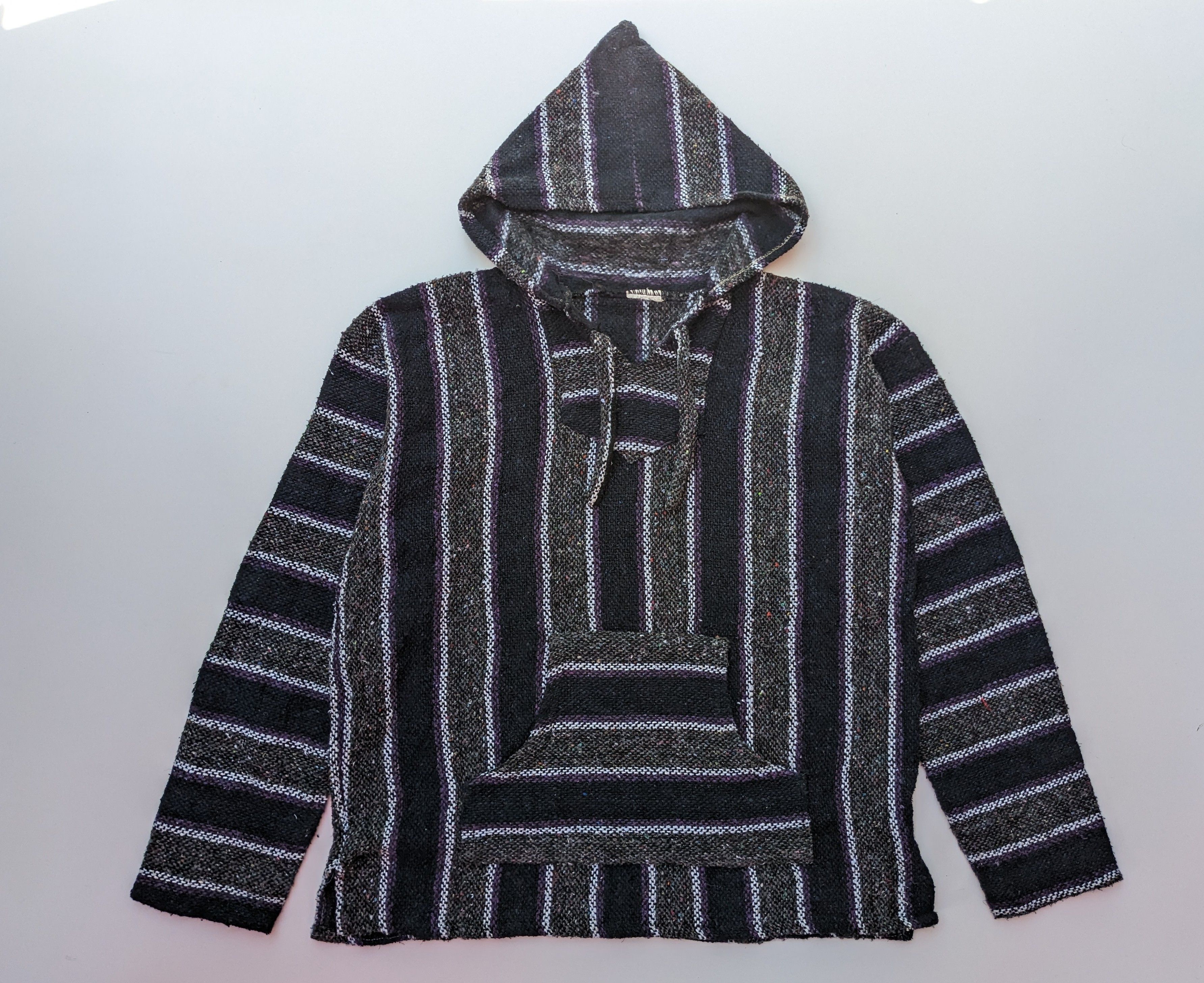 Vintage Vintage mexican ponchos hoodie Size US L / EU 52-54 / 3 - 1 Thumbnail