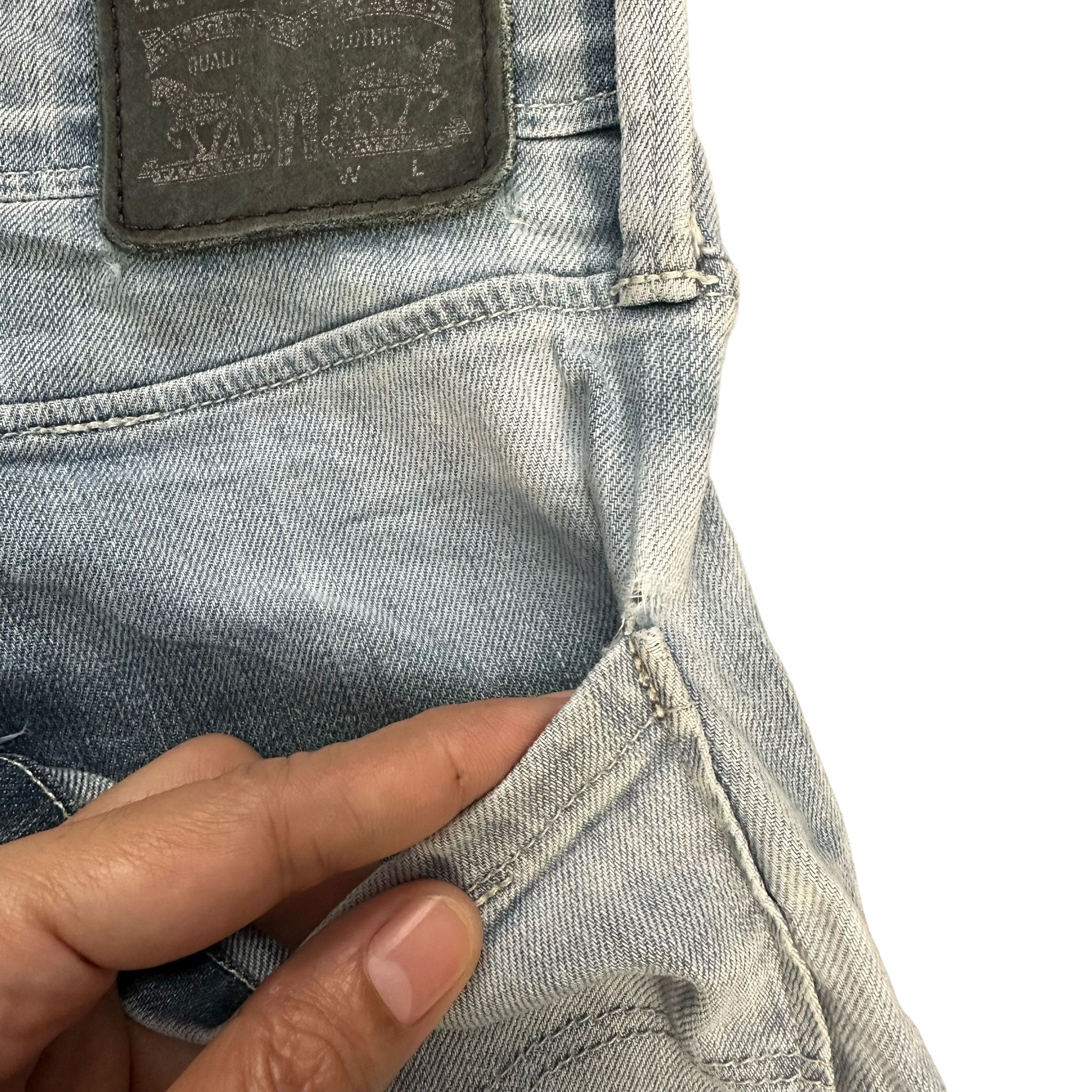 Levi's LEVIS BLACK TAB LIGHT WASH DENIM PANT #8864-032 Size US 30 / EU 46 - 16 Thumbnail