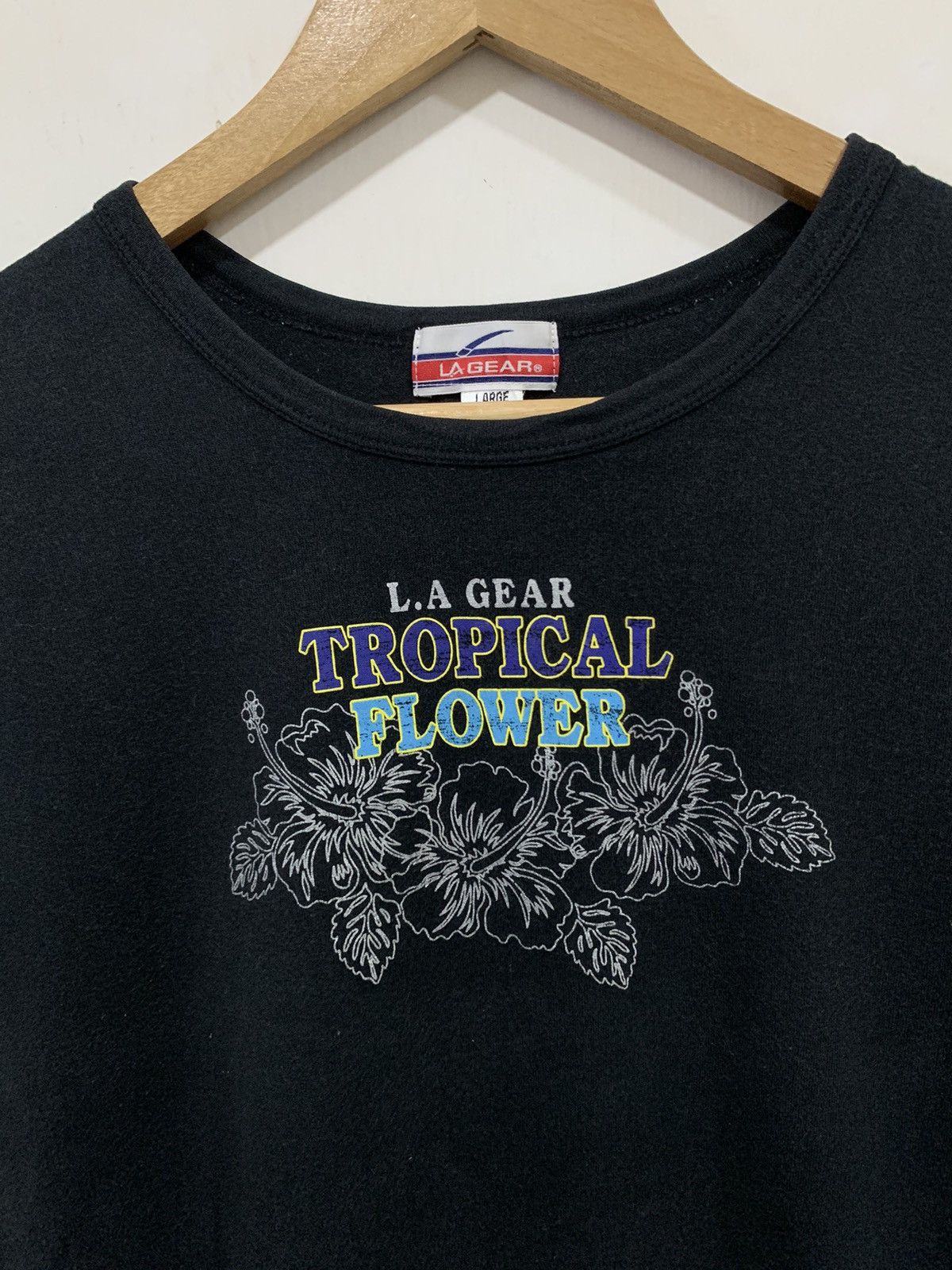 La Gear Vintage L.A Gear Tropica Flower Size L / US 10 / IT 46 - 4 Thumbnail