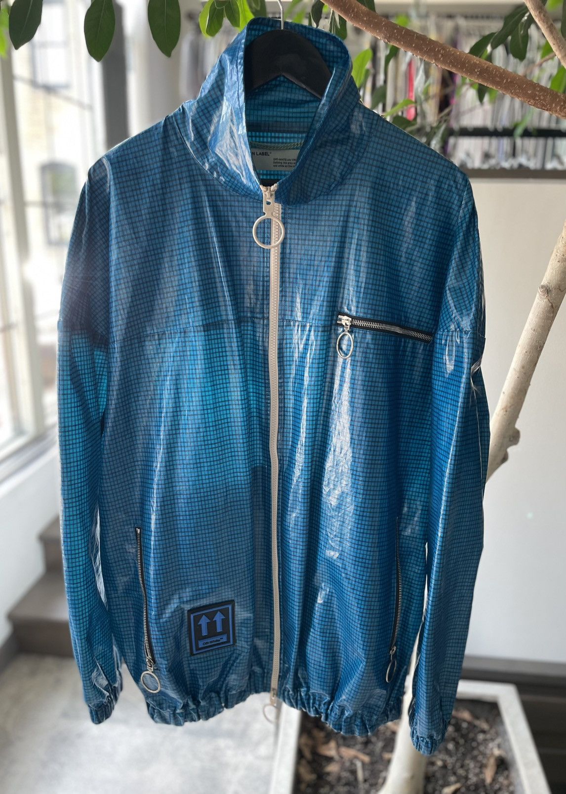 Off-White Off-White Check Zipped Jacket Size US M / EU 48-50 / 2 - 1 Thumbnail