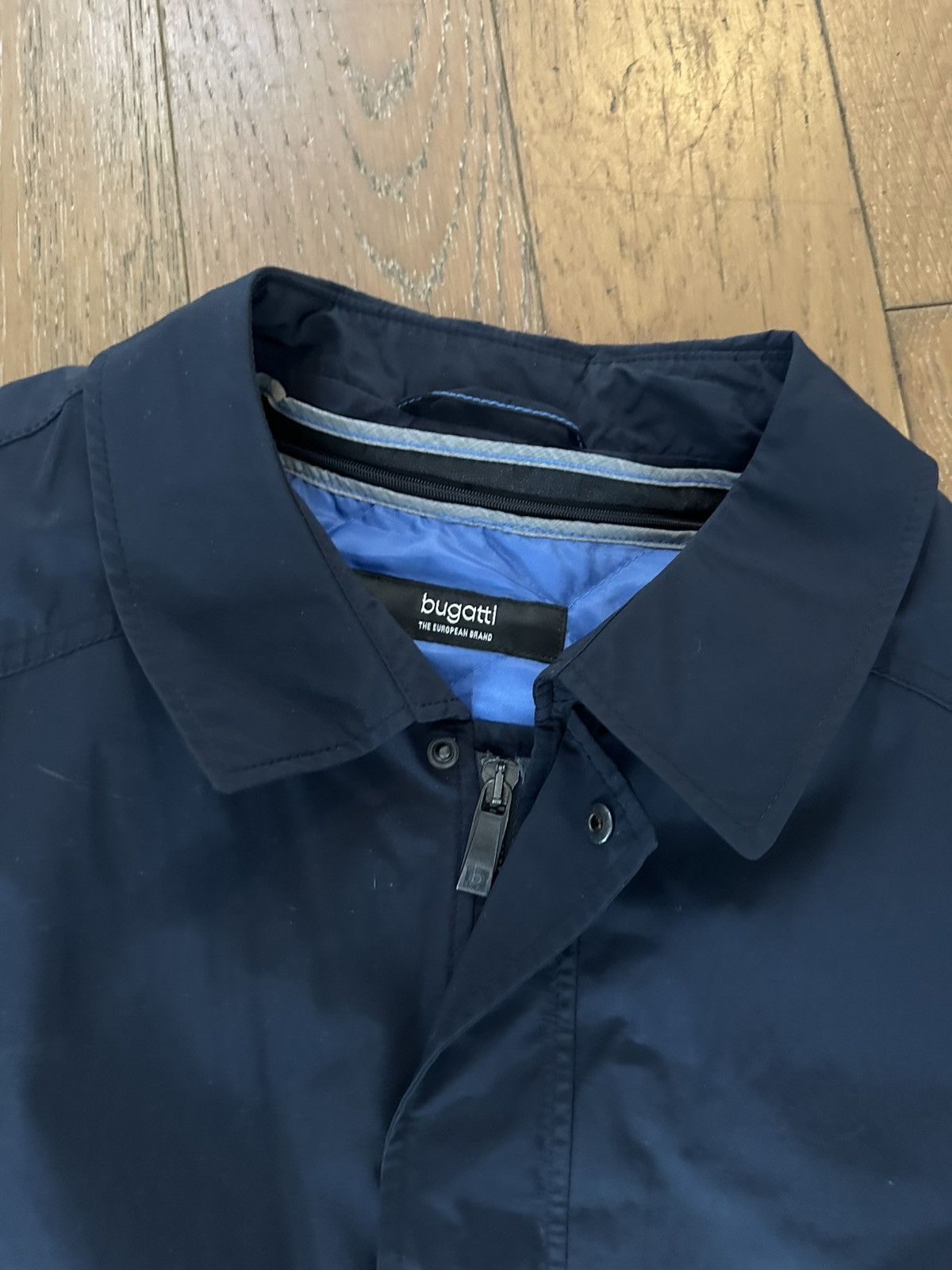 Bugatti Bugatti Germany Navy Lightweight Overcoat EU 54 Size US L / EU 52-54 / 3 - 3 Thumbnail