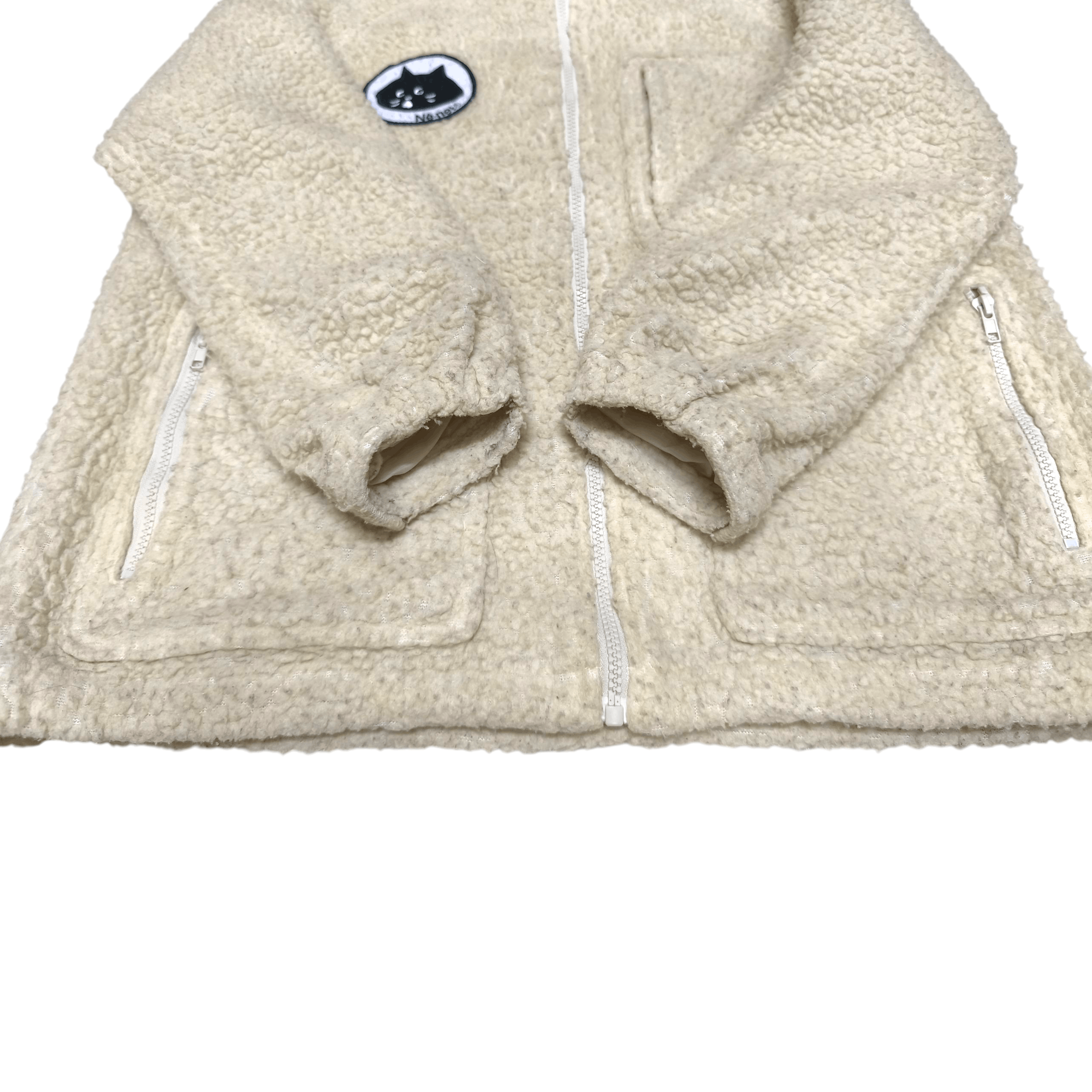 Ne-Net Vintage Ne-net Fleece Hooded Jacket Issey Miyake 90s Size US L / EU 52-54 / 3 - 6 Thumbnail