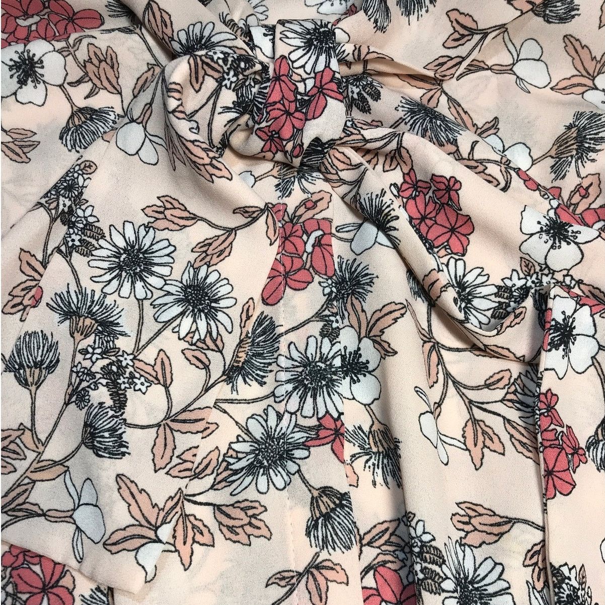 Other Liz Claiborne Floral Collared Career Women Blouse L Size L / US 10 / IT 46 - 5 Thumbnail