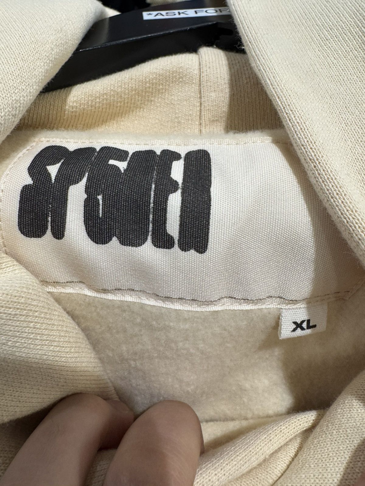 Sp5der Sp5der Beluga Hoodie Cream Size US XL / EU 56 / 4 - 4 Thumbnail