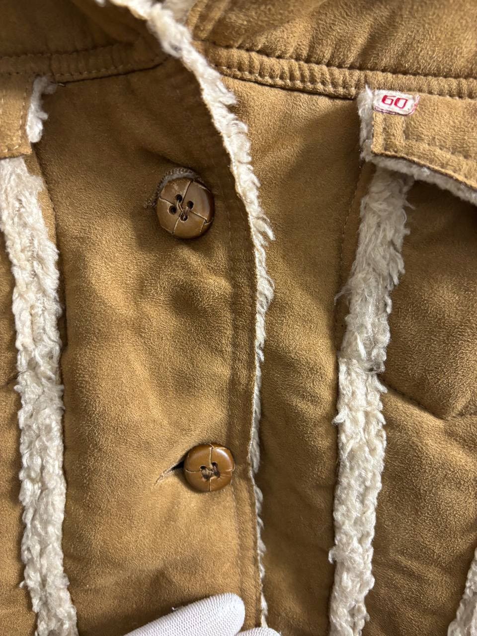 Miss Sixty Miss Sixty vintage Y2K faux fur washed Sherpa jacket Size L / US 10 / IT 46 - 6 Thumbnail