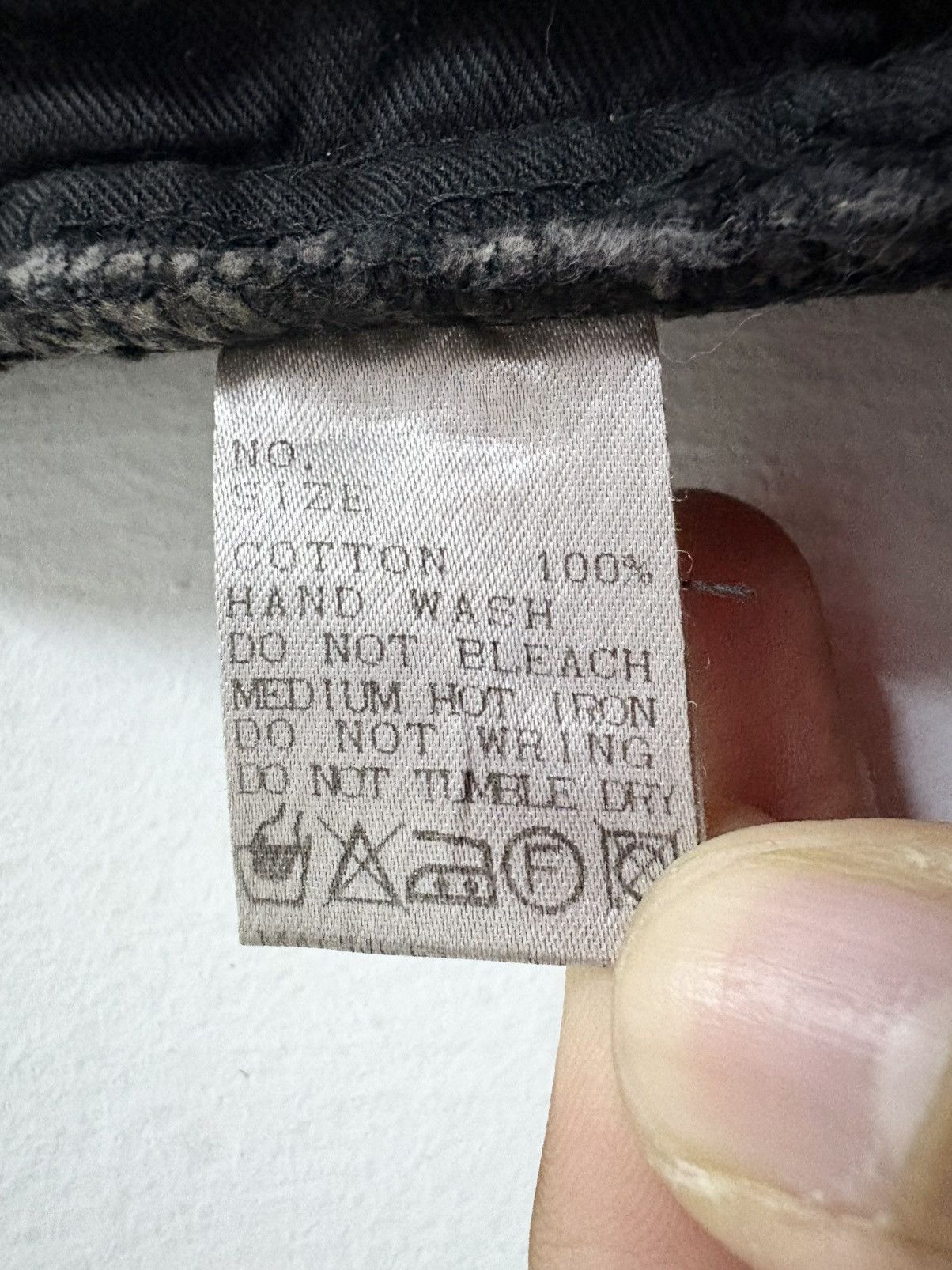 If Six Was Nine 2000’s Roar Japanese Brand / Avant Garde L.G.B Denim Jeans Size US 30 / EU 46 - 16 Thumbnail