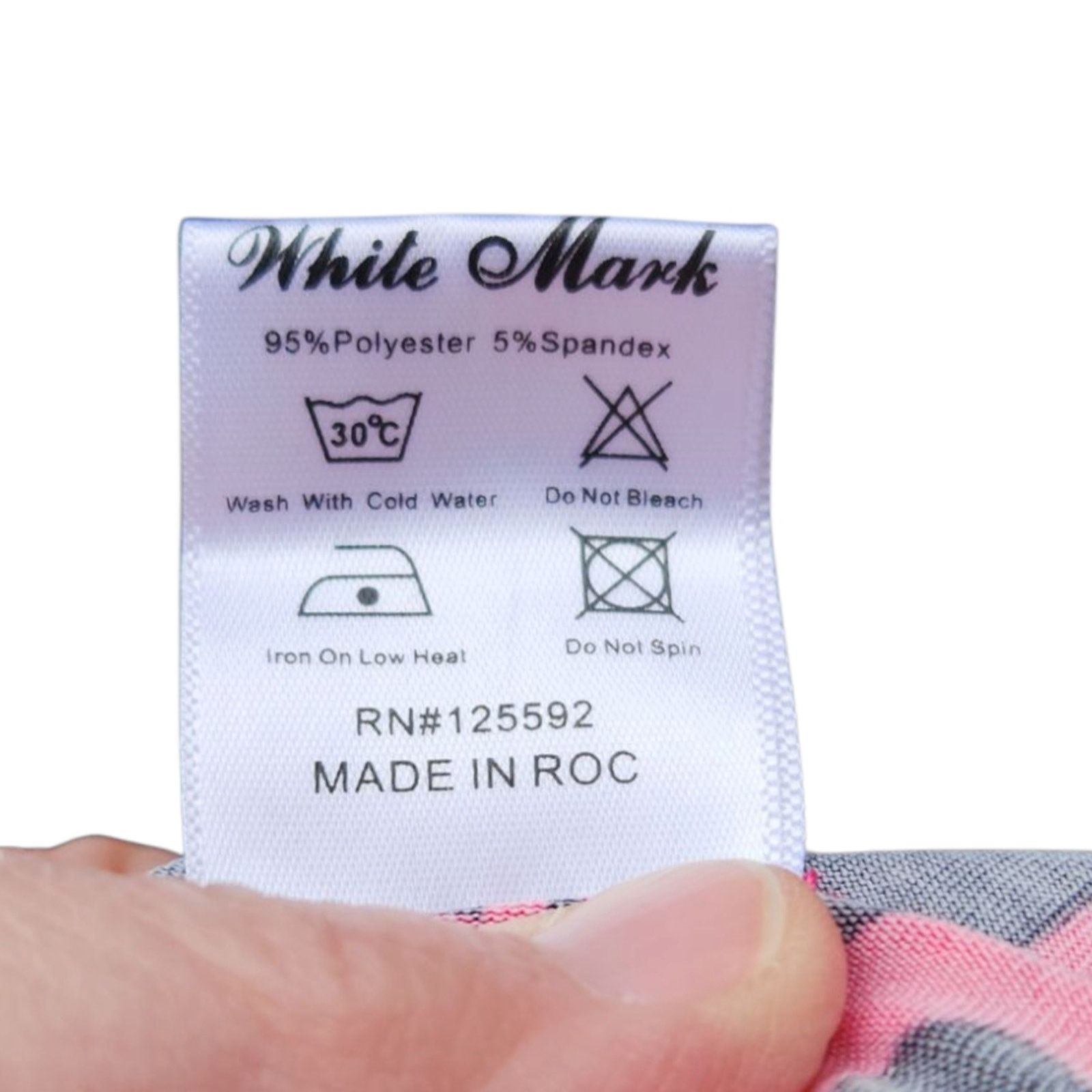 White Mark White Mark Size 3XL Top Pink Baroque Oversized Asymmetrical Size 3XL / US 20-22 - 7 Thumbnail