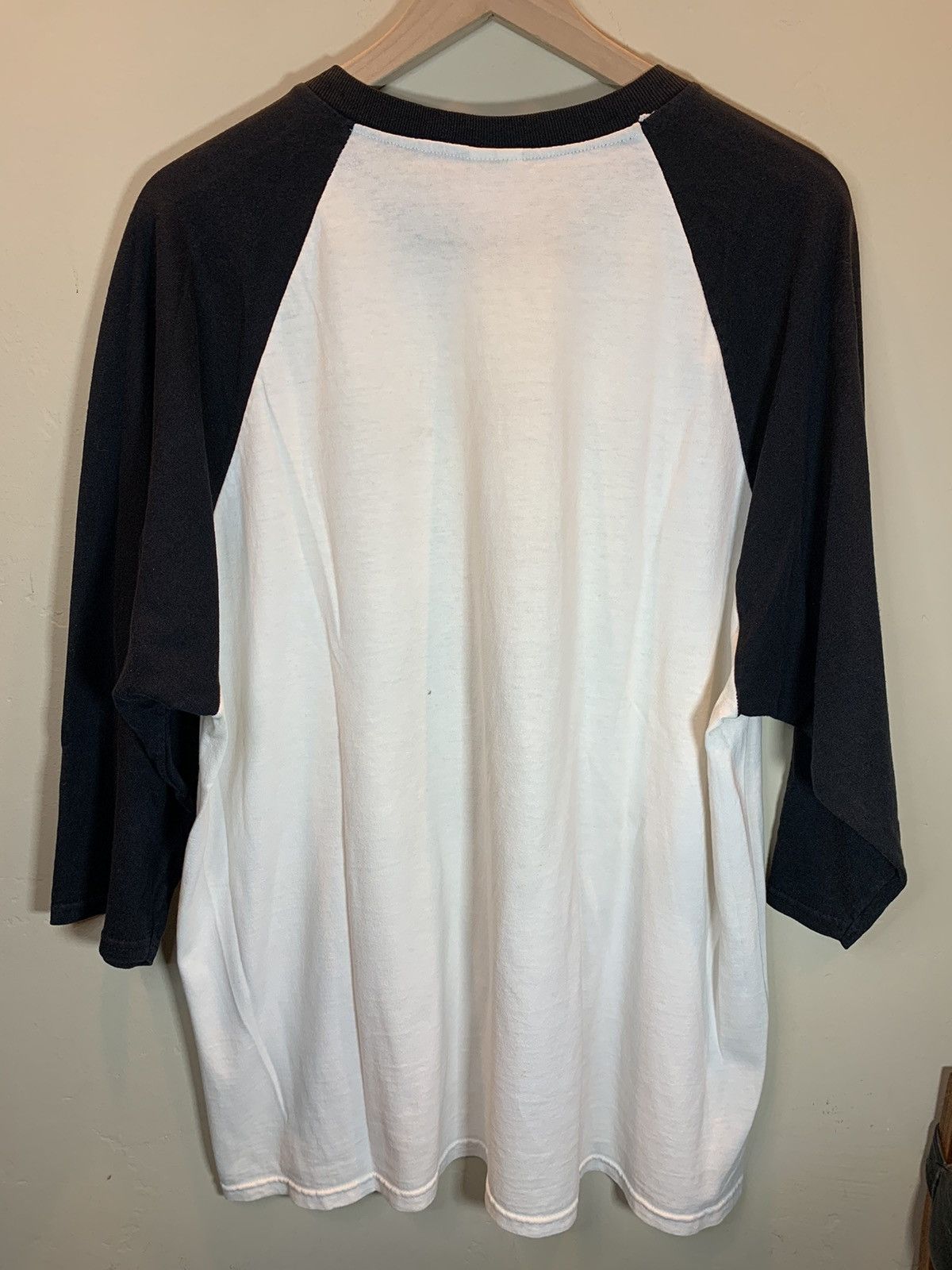 Band Tees *RARE* Vintage Job For A Cowboy Band Y2K Metal Raglan Shirt Size US XL / EU 56 / 4 - 3 Thumbnail