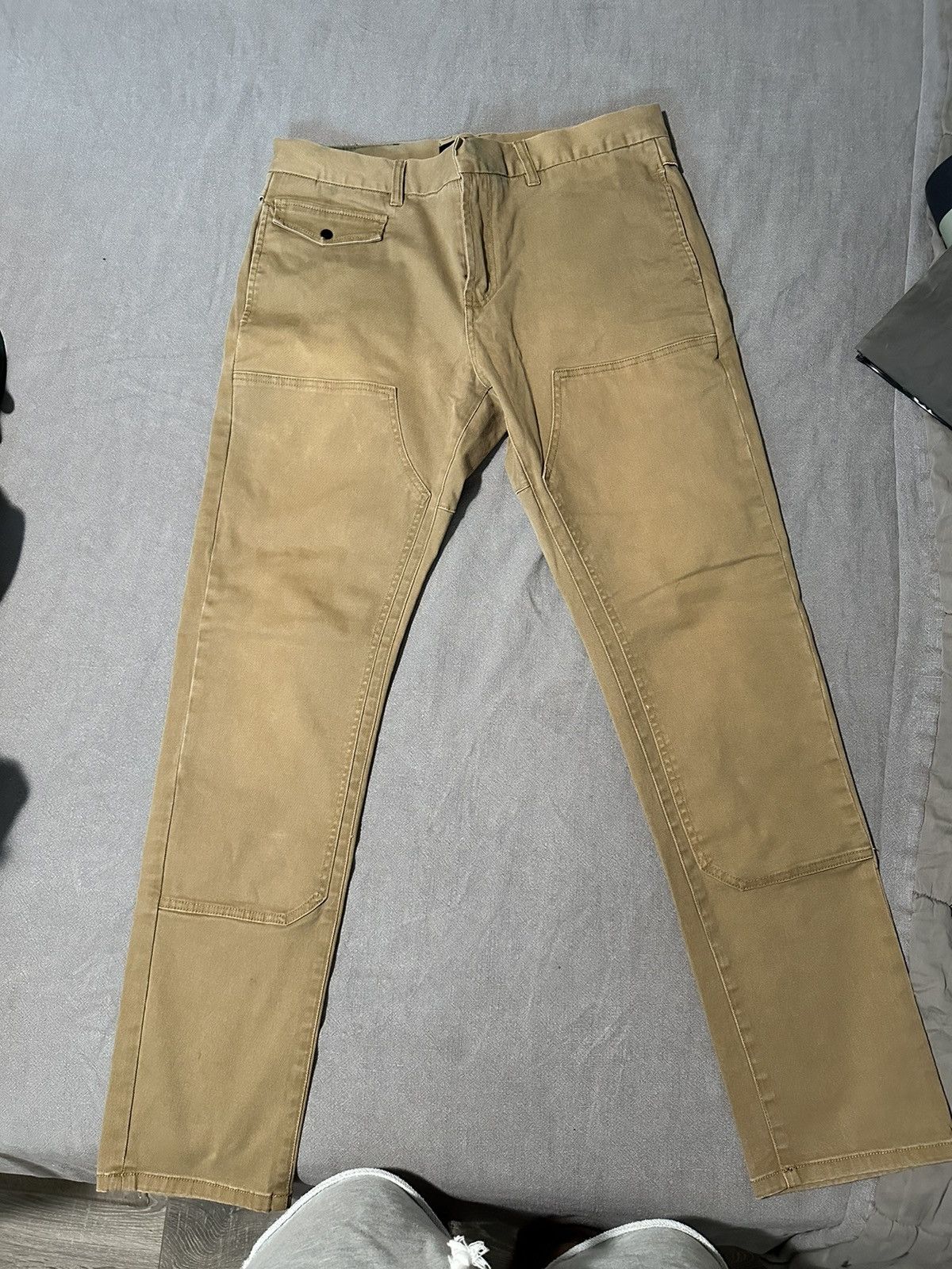 Richie Le Khaki Carpenter Pants
