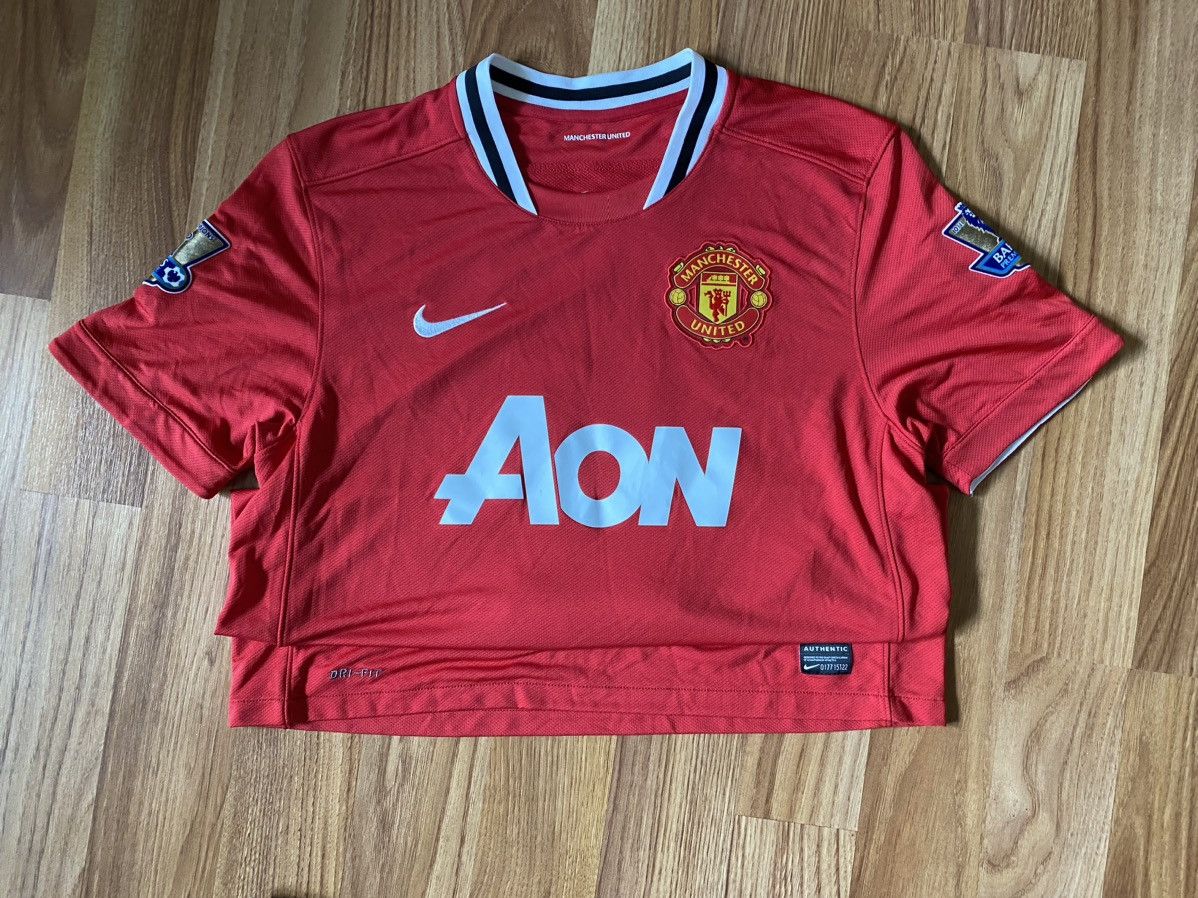 Nike Nike Manchester united giggs 2011-2012 season soccer jersey Size US L / EU 52-54 / 3 - 8 Thumbnail