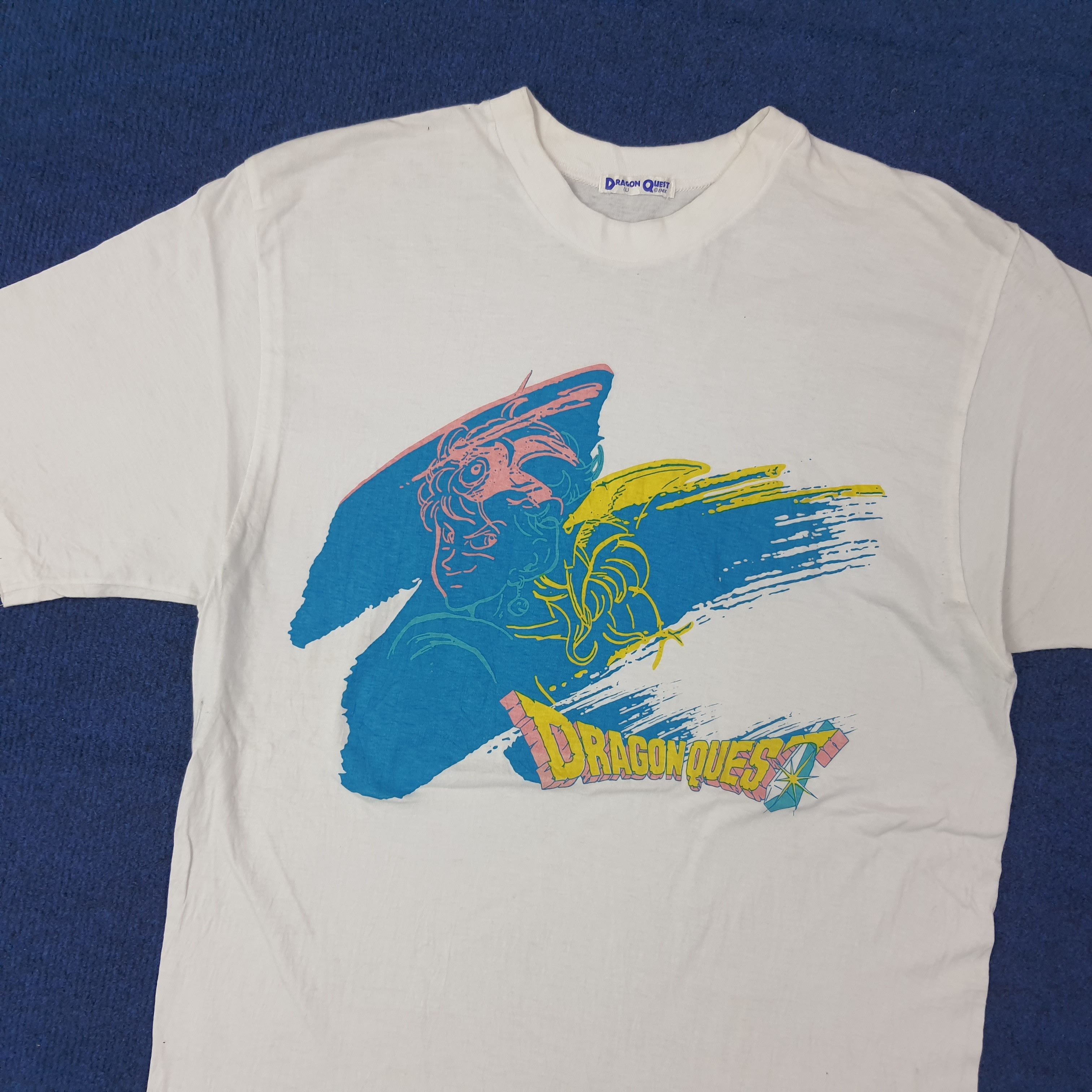 Japanese Brand Vintage Dragon Quest Japan Anime Tshirt C267N68 Size US S / EU 44-46 / 1 - 2 Thumbnail