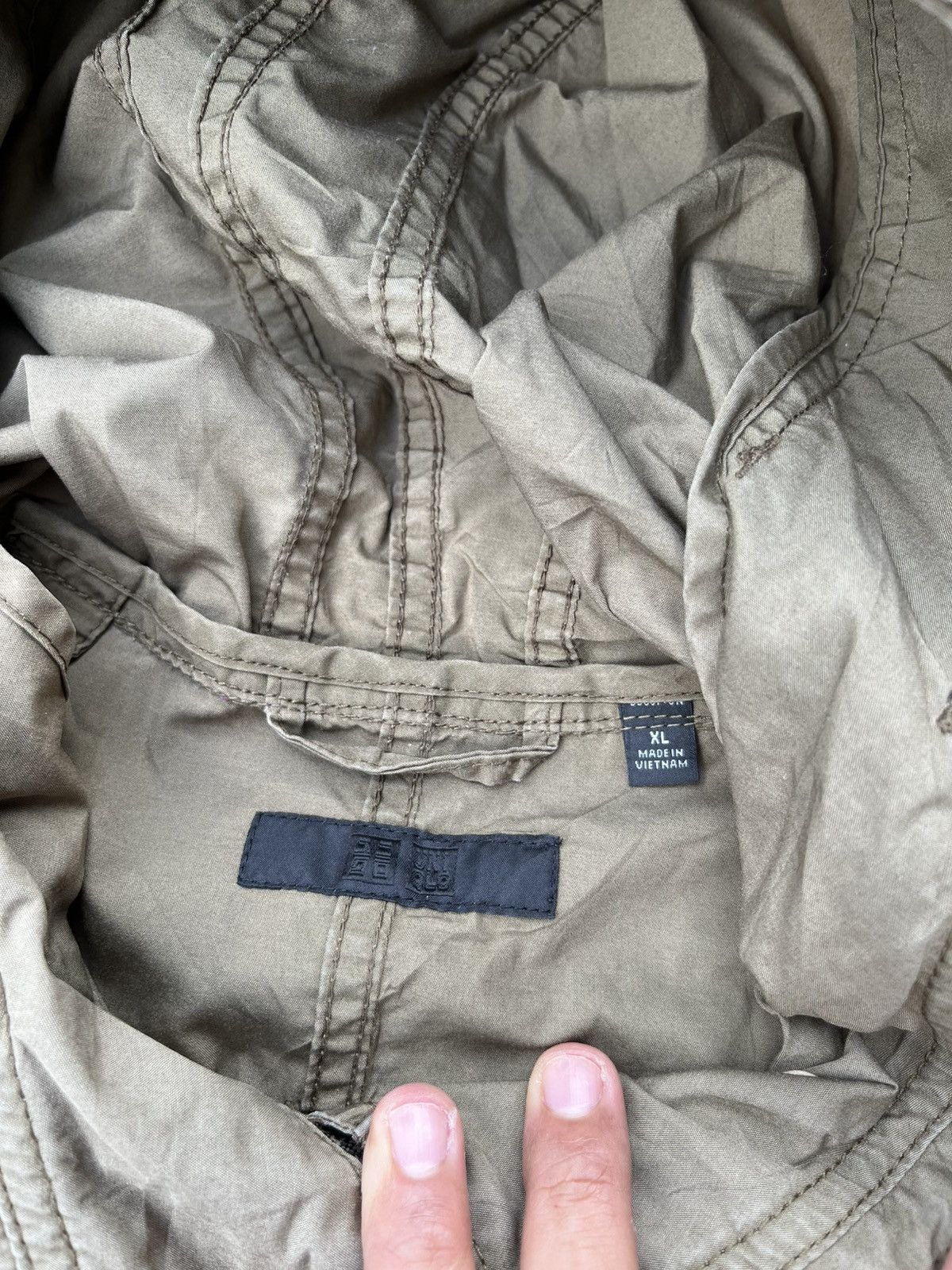 Japanese Brand × Uniqlo ⚡️STEALS⚡️Uniqlo Japan Parkas Zipper Hoodie Size US XL / EU 56 / 4 - 7 Thumbnail