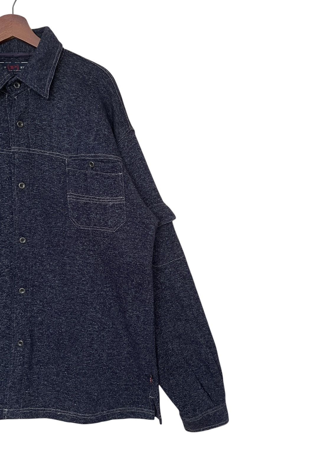 Phat Farm × Vintage Vintage Brand Phat Farm Wool Shirt 2000s Size US XL / EU 56 / 4 - 6 Thumbnail