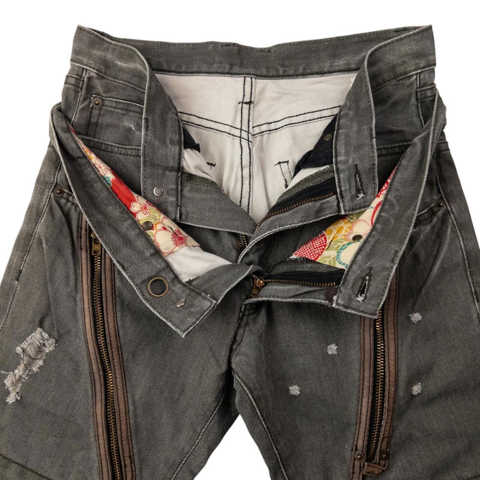 Other Vintage PPFM Layered Denim Jeans Size W29 Size US 29 - 5 Thumbnail