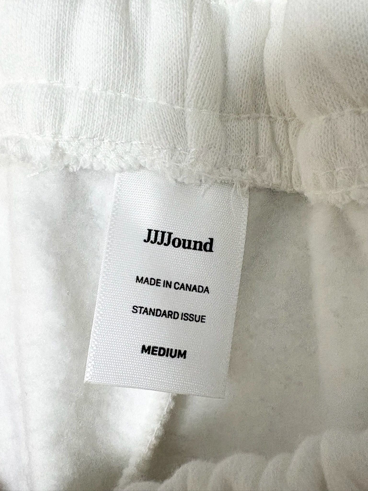 JJJJound JJJJound J90 cream white joggers Size US 32 / EU 48 - 4 Thumbnail
