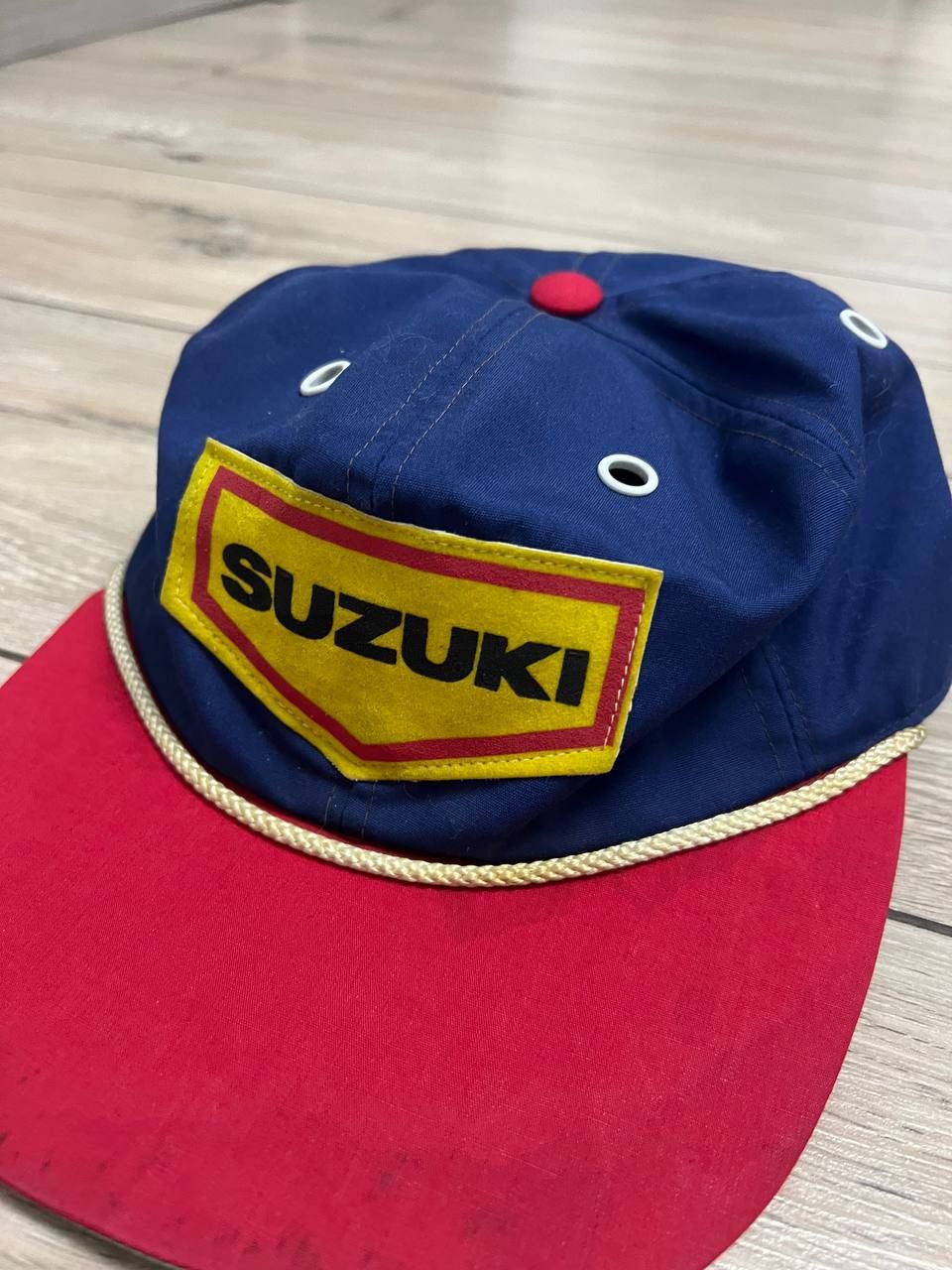 Vintage Vintage Rare Suzuki Cap Hat Snapback Big Logo Size ONE SIZE - 7 Thumbnail
