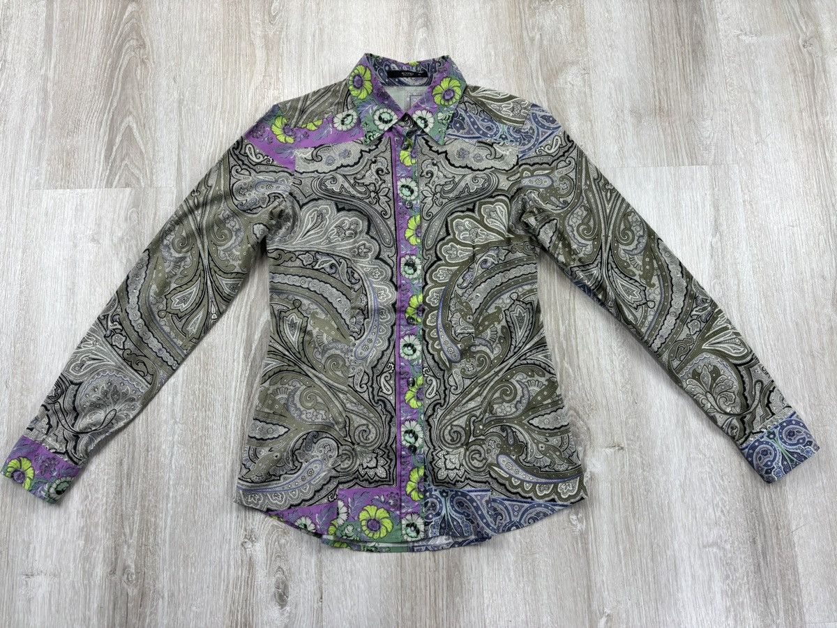 Etro × Japanese Brand Womens shirt ETRO Size 40 Size S / US 4 / IT 40 - 2 Thumbnail