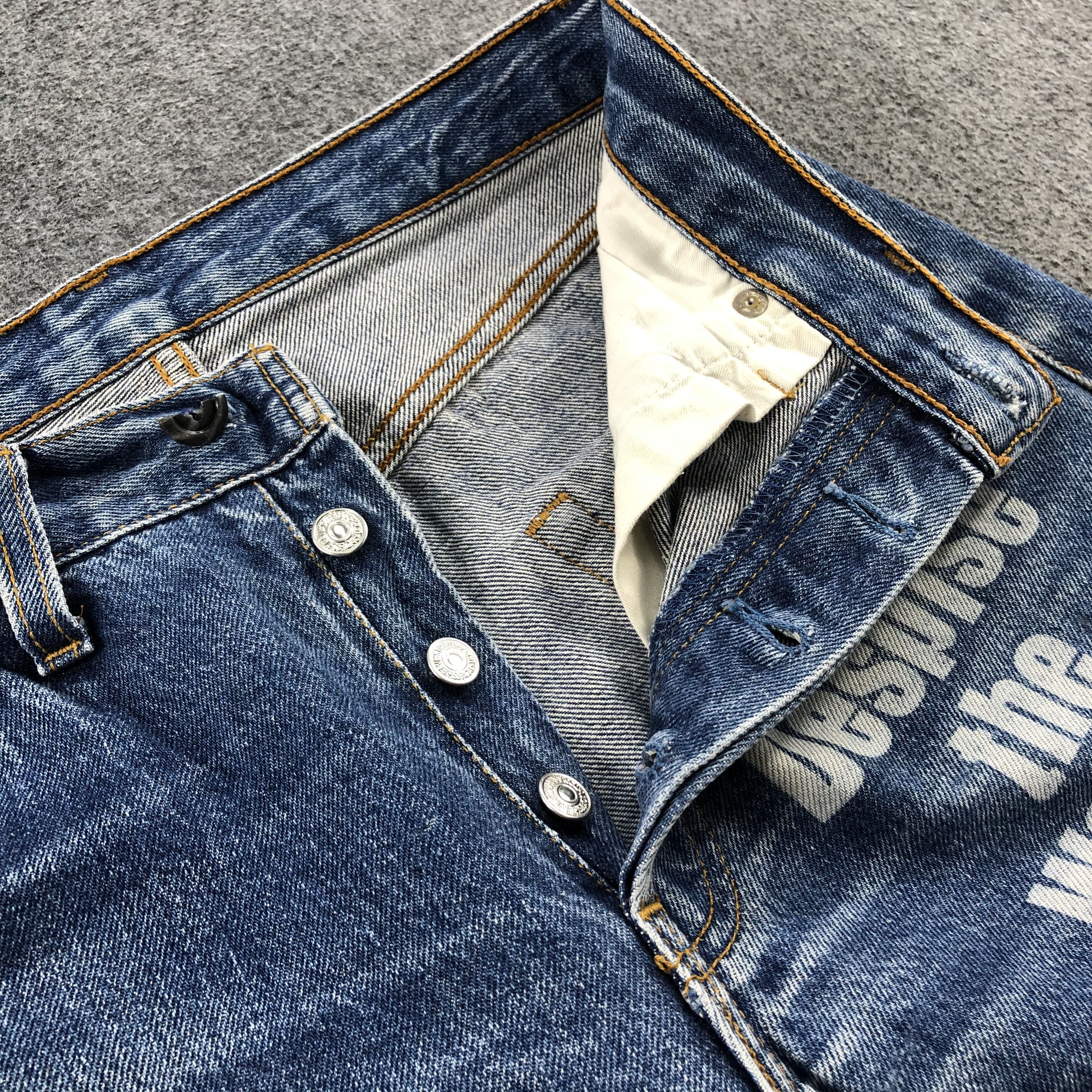 Levi's Vintage Levi's 501 Jeans Faded Blue Denim KJ373 Size US 29 - 8 Thumbnail