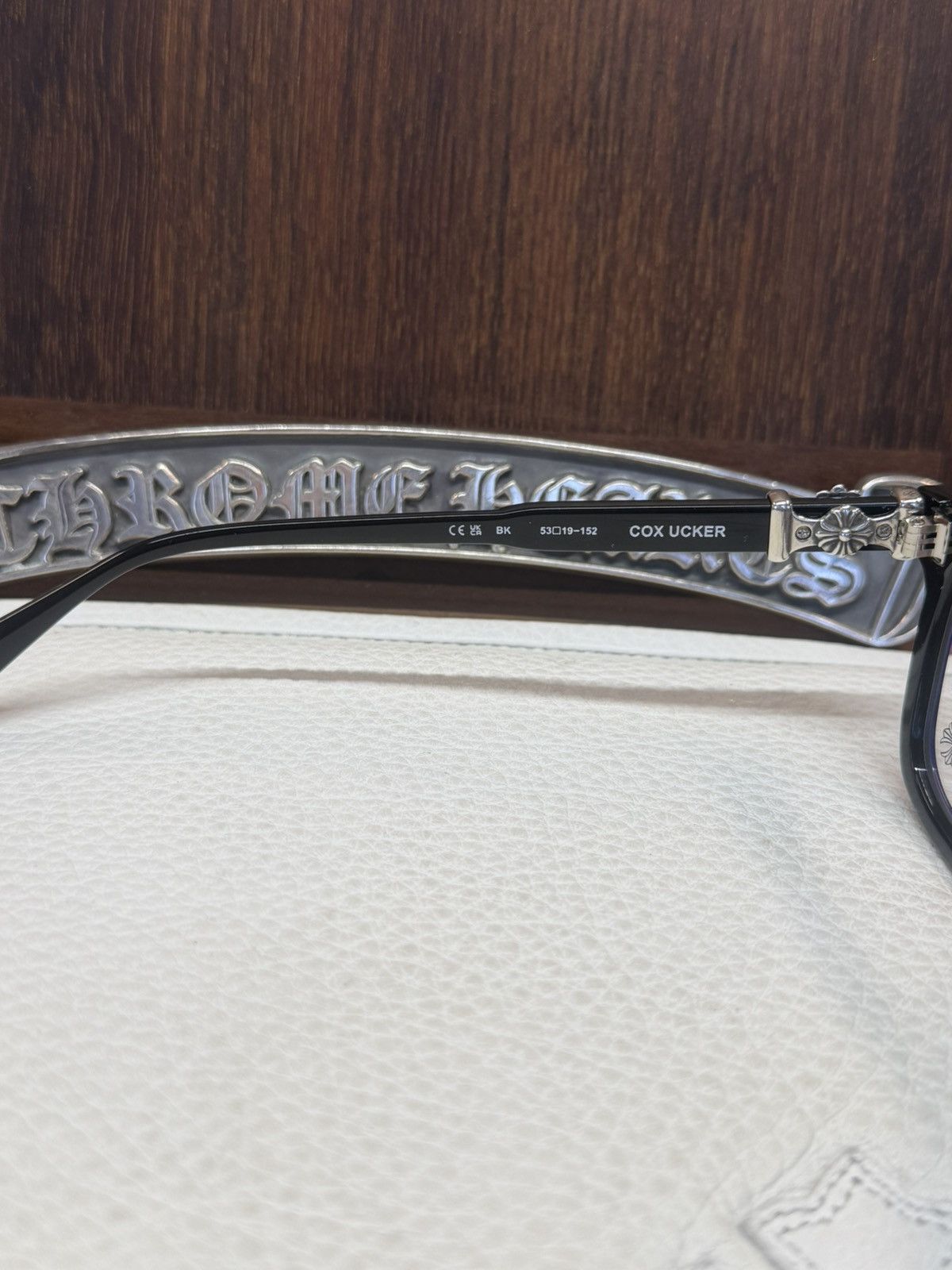 Chrome Hearts Chrome Hearts Cox Ucker Glasses Size ONE SIZE - 11 Thumbnail
