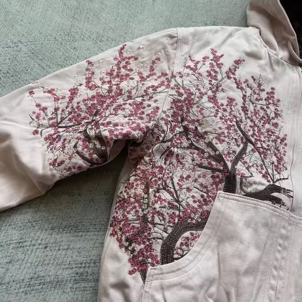 Japanese Brand Y2K New Punk Flowers Hoodie Size US L / EU 52-54 / 3 - 3 Thumbnail