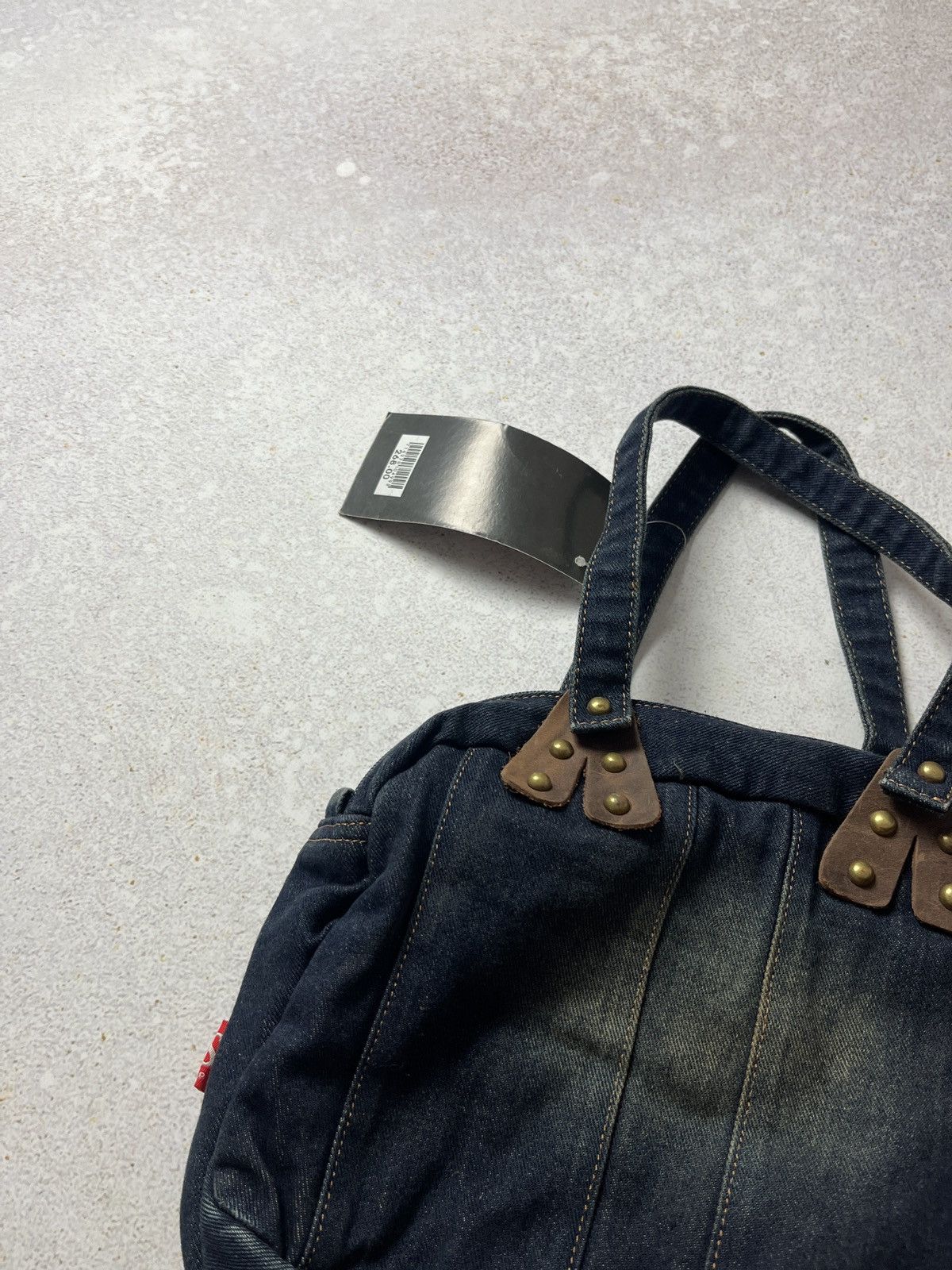 Diesel Vintage Diesel Spare Parts Avant Garde Shoulder Bag Denim Size ONE SIZE - 4 Thumbnail