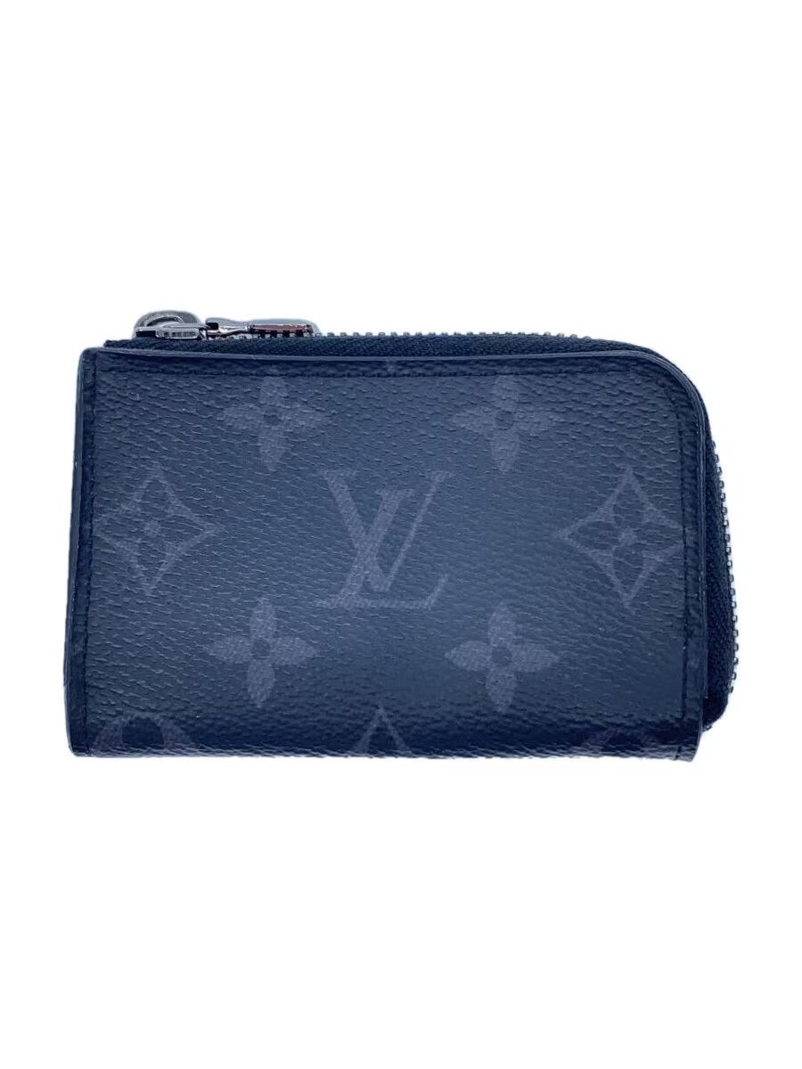 Louis Vuitton Louis Vuitton Monogram Eclipse Porte Monnaie Jour Grey Black Size ONE SIZE - 1 Thumbnail