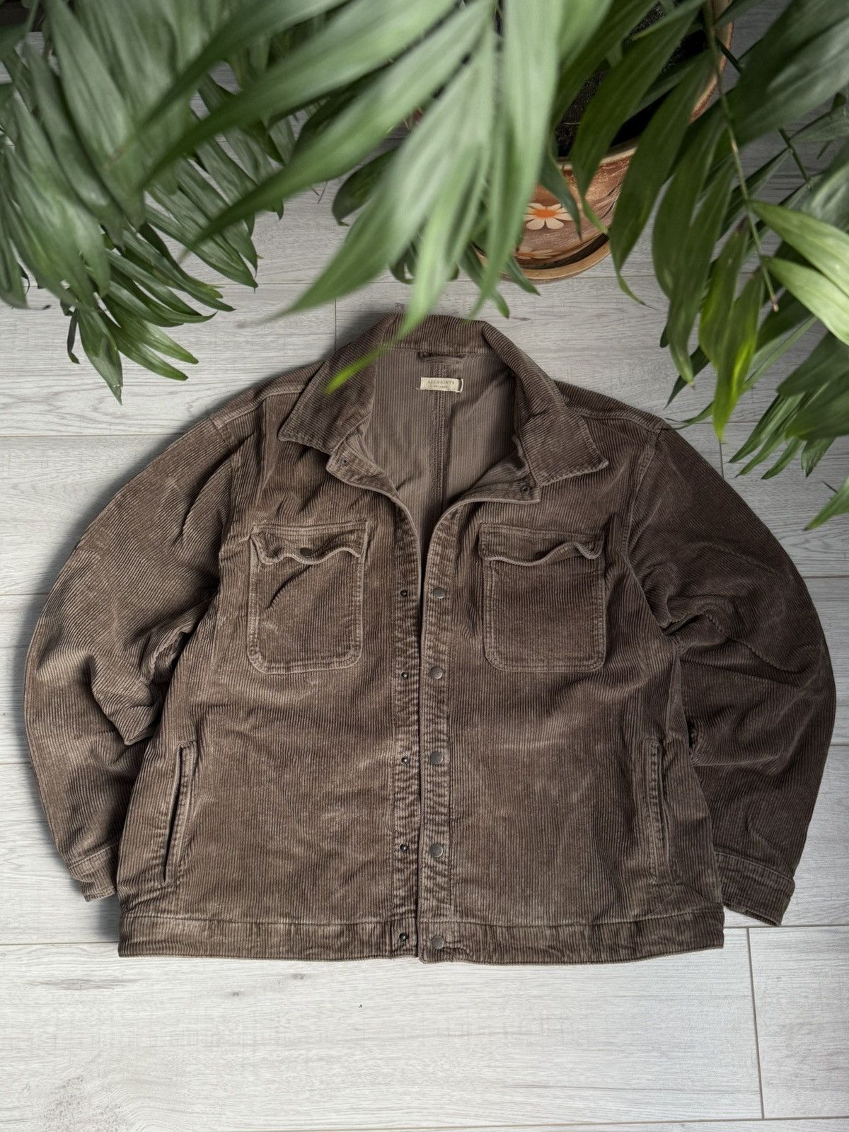 Allsaints Velvet Jacket Allsaints Size US XXL / EU 58 / 5 - 1 Thumbnail