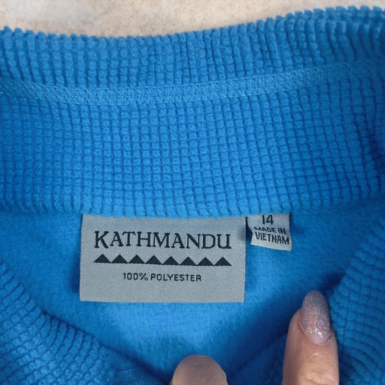 Kathmandu Kathmandu Alicatech Women’s Fleece Zip Neck Jumper Active Size M / US 6-8 / IT 42-44 - 2 Thumbnail