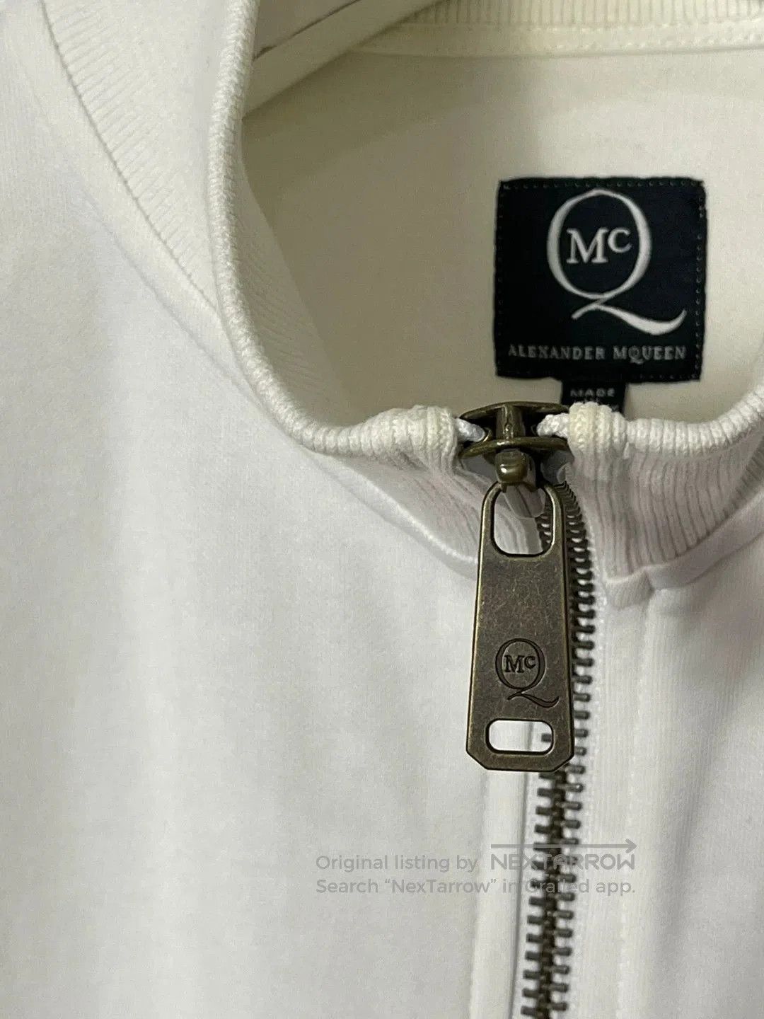 McQ Alexander McQueen Alexander McQueen White Zip Jacket. Size US M / EU 48-50 / 2 - 2 Thumbnail